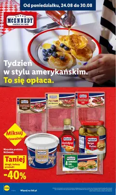 Pogląd oferty "Burger Pickles slices, Mcennedy Burger Pickles slices" - ważna od 24.08.2026 | Strona: 54 | Produkty: Chili, Hamburger, Burger, Popcorn