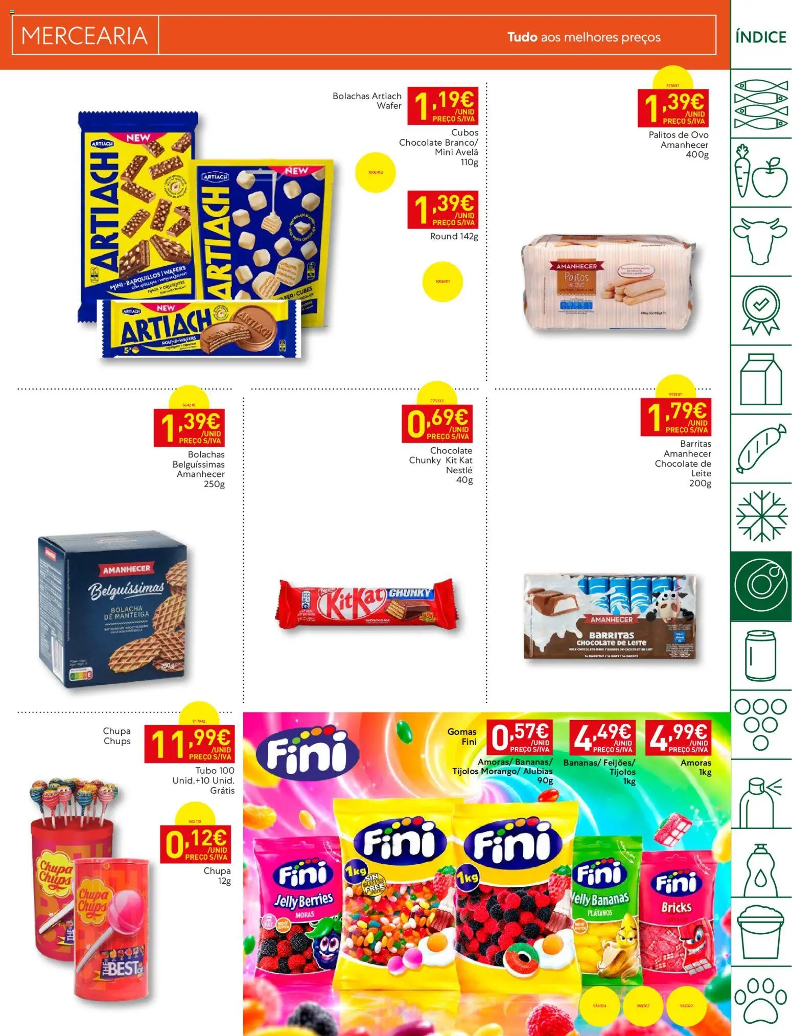 Recheio folheto │ válido de 21/07/2026 | Página: 21 | Produtos: Bolachas, Manteiga, Chocolate, Bananas