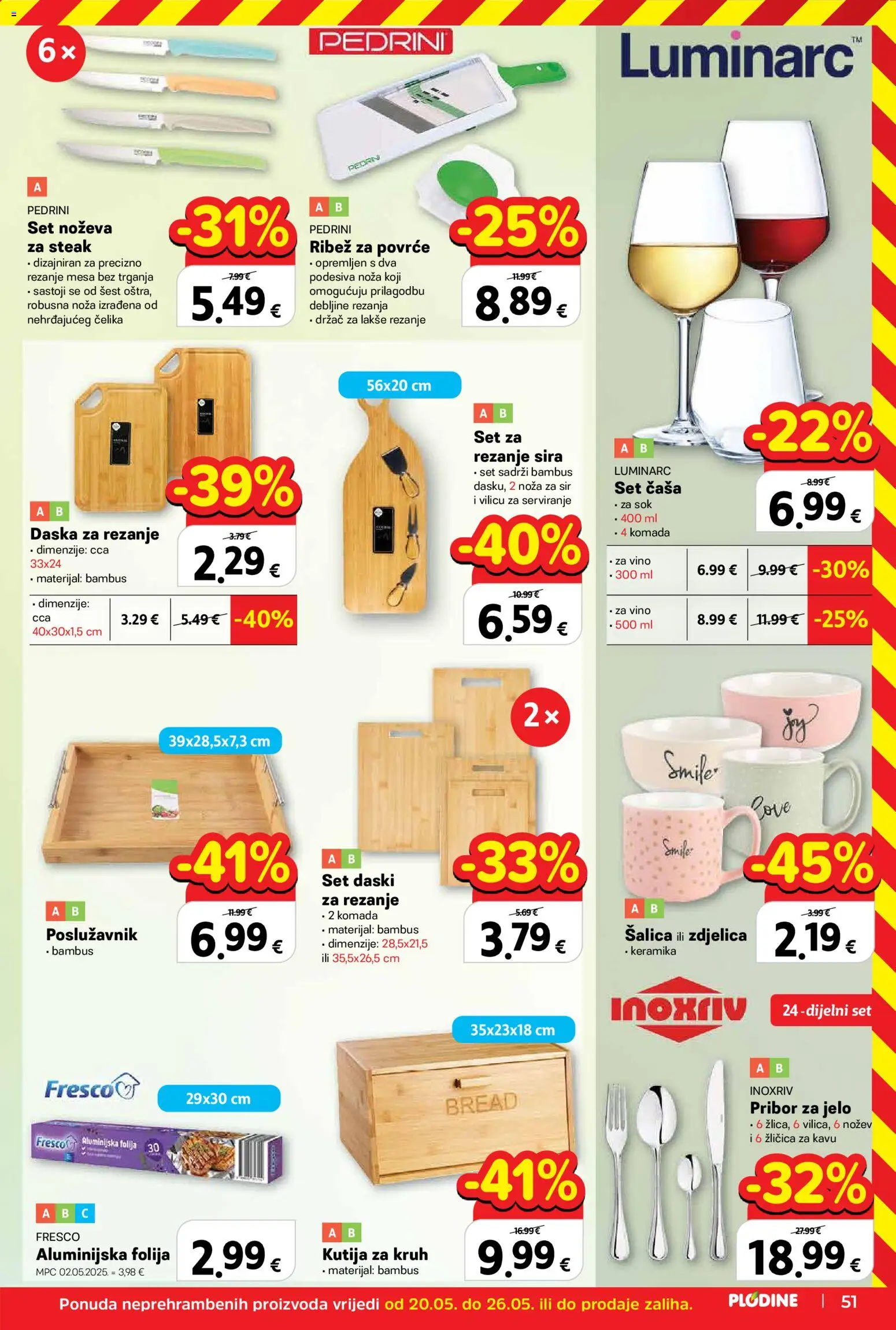 Plodine katalog | vrijedi od 20.05.2026 | Stranica: 53 | Proizvodi: Kutija, Sir, Kruh, Sok