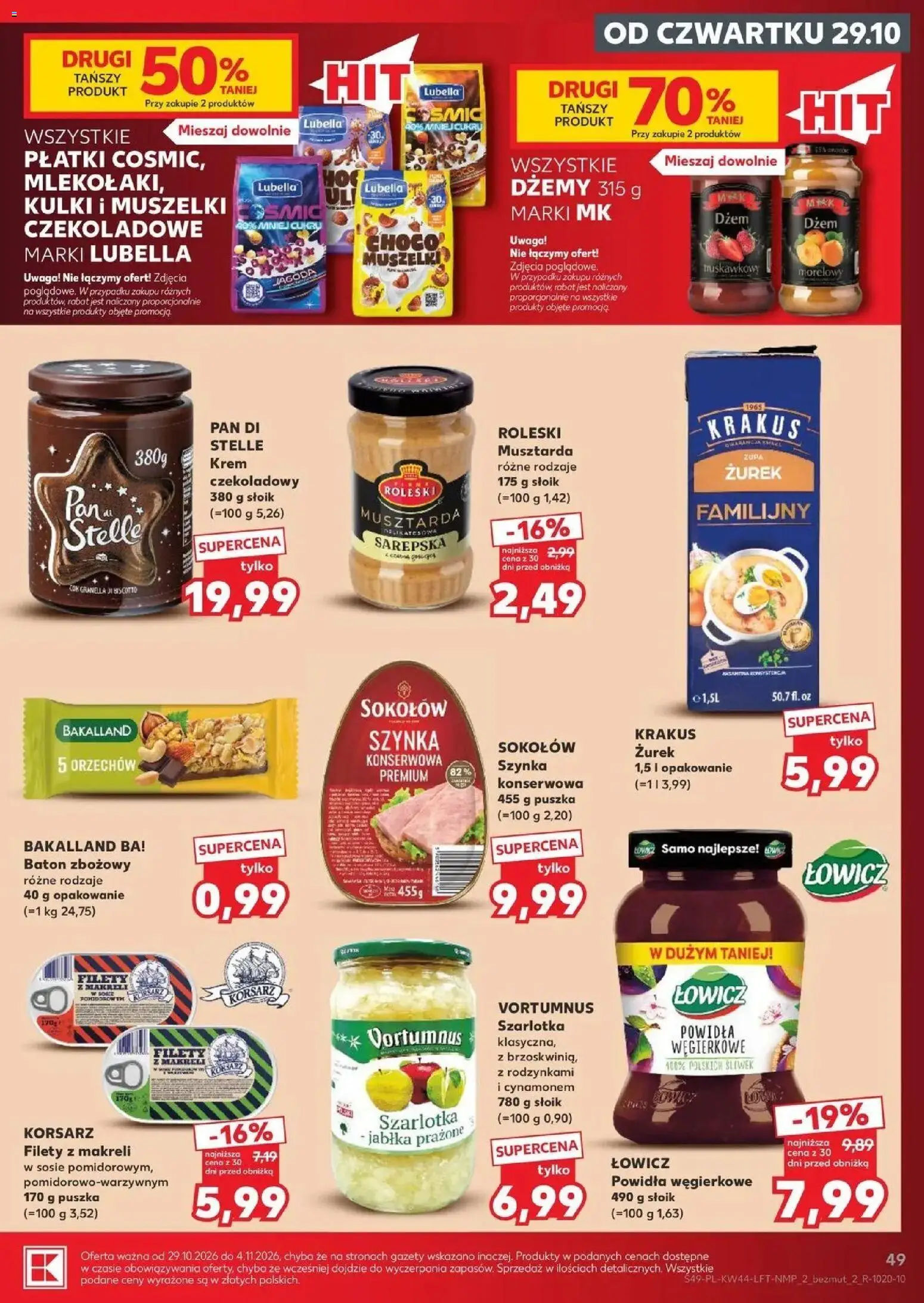 Kaufland aktualna gazetka od 29.10.2026 - od jutra PDF | Strona: 49