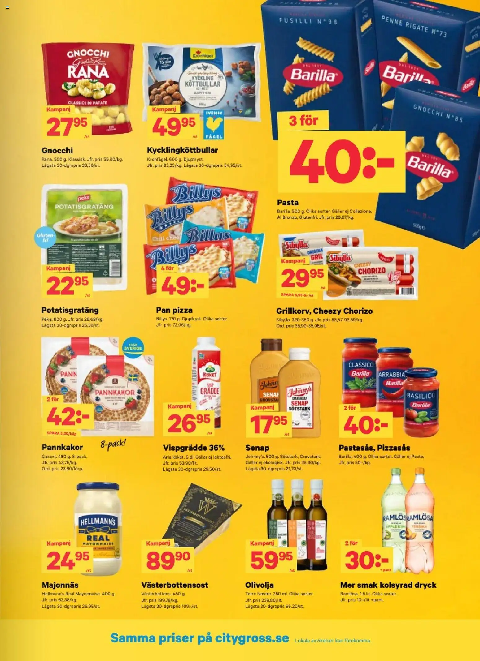 City Gross reklamblad aktuell från 26/10/2026 | Sida: 9