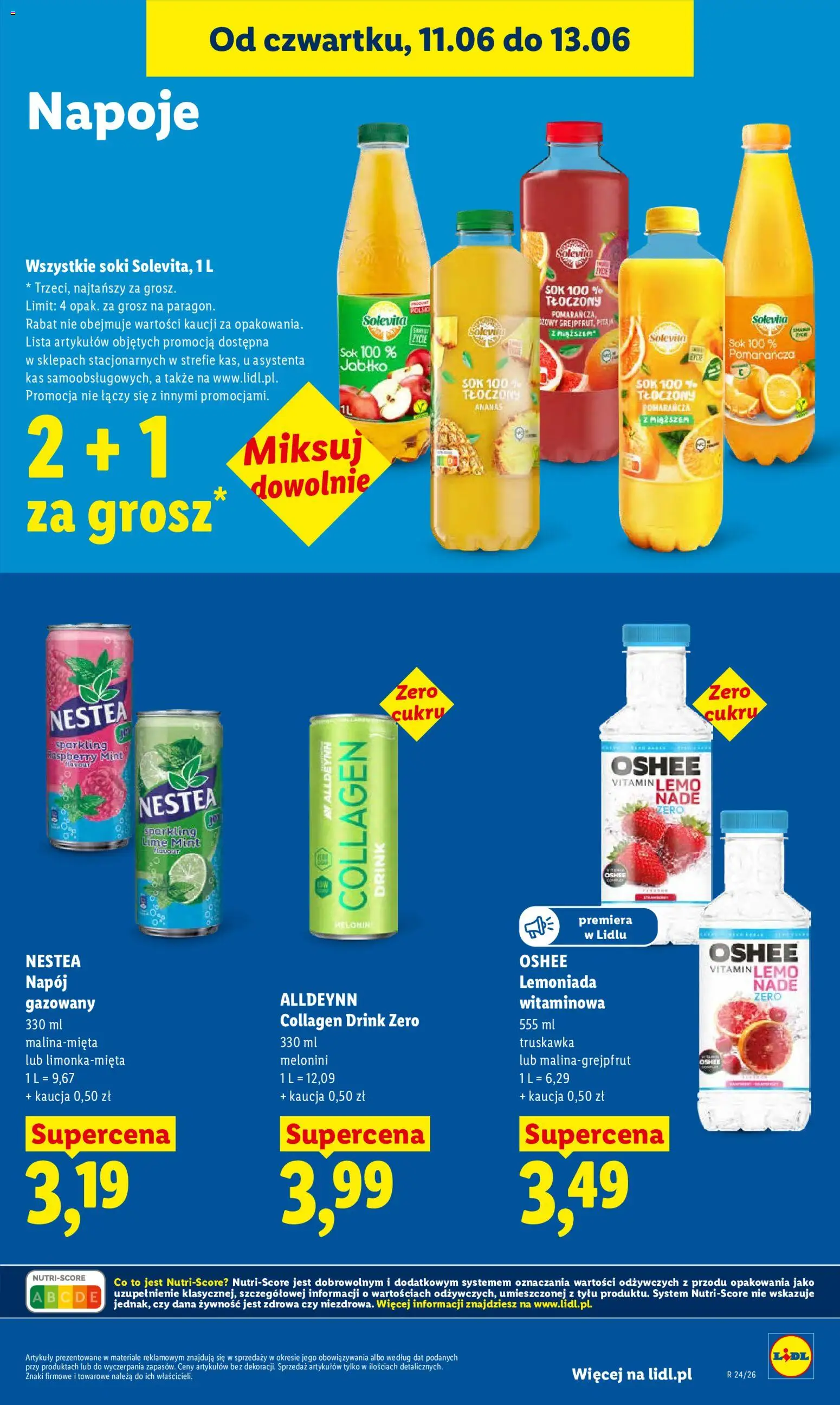 Lidl Polsko leták od 11.06.2026 | Strana: 73 | Produkty: Nestea, Ananas, Solevita