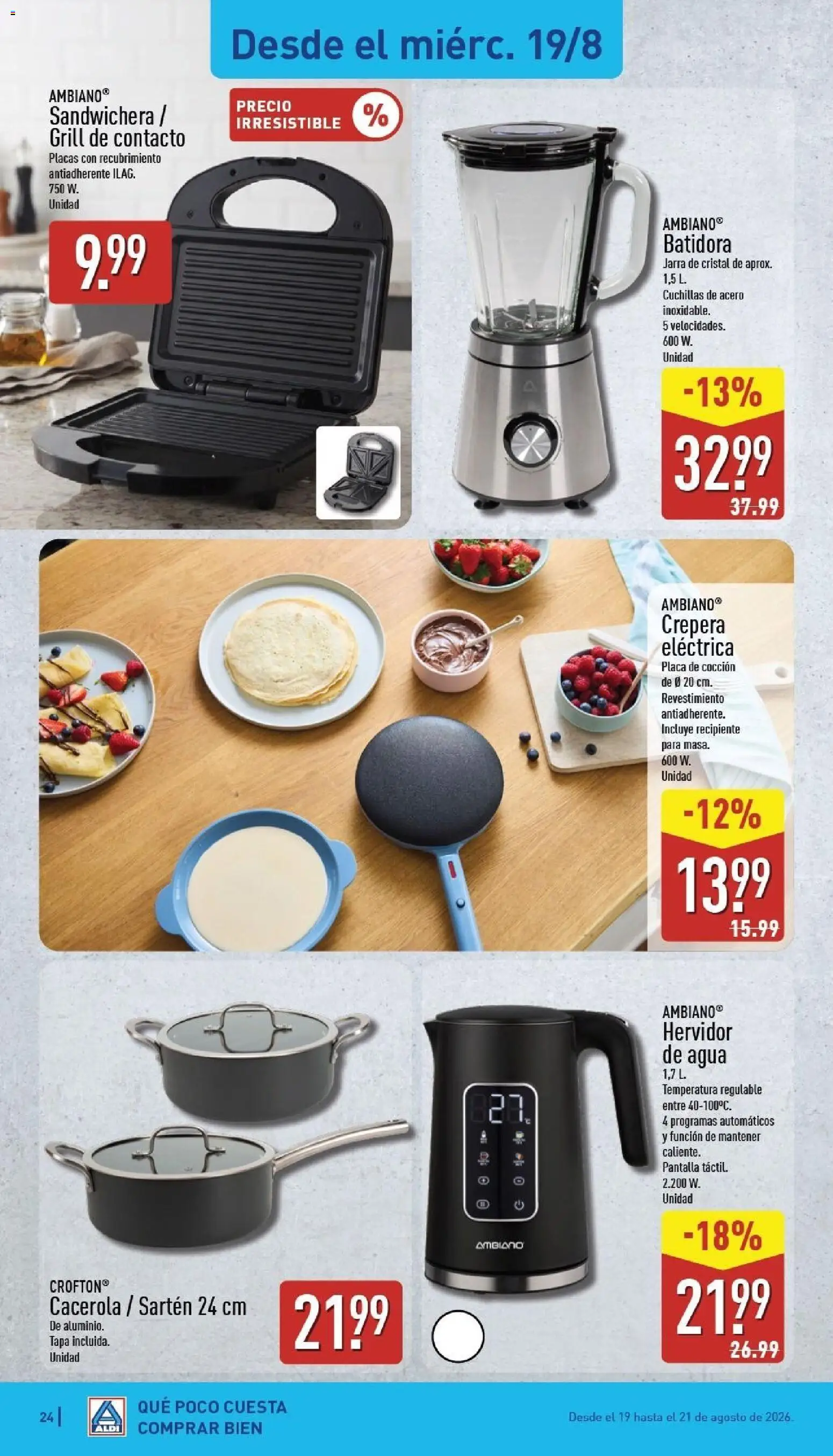 Aldi folleto Canarias │ válido desde el 17/08/2026 | Página: 24