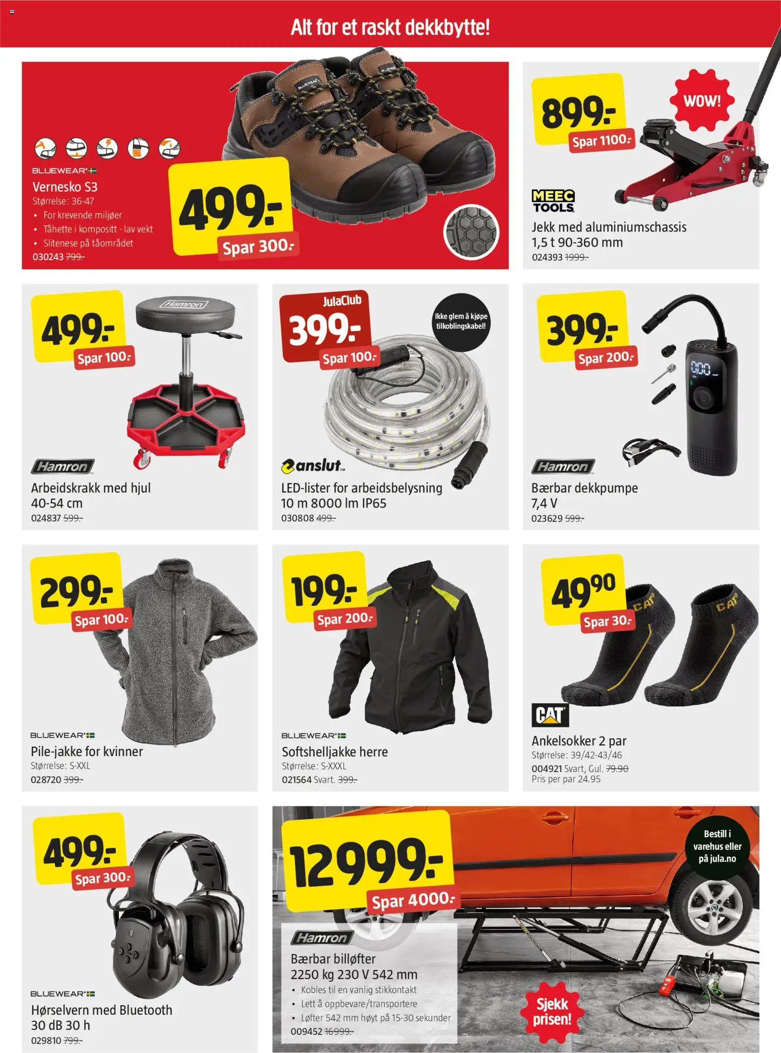 {H1} | Side: 3 | Produkter: Vekt, Stikkontakt, Ankelsokker
