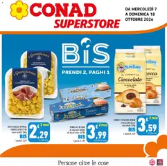 Anteprima del volantino Conad volantino Superstore Sicilia valido a partire dal 07/10/2026