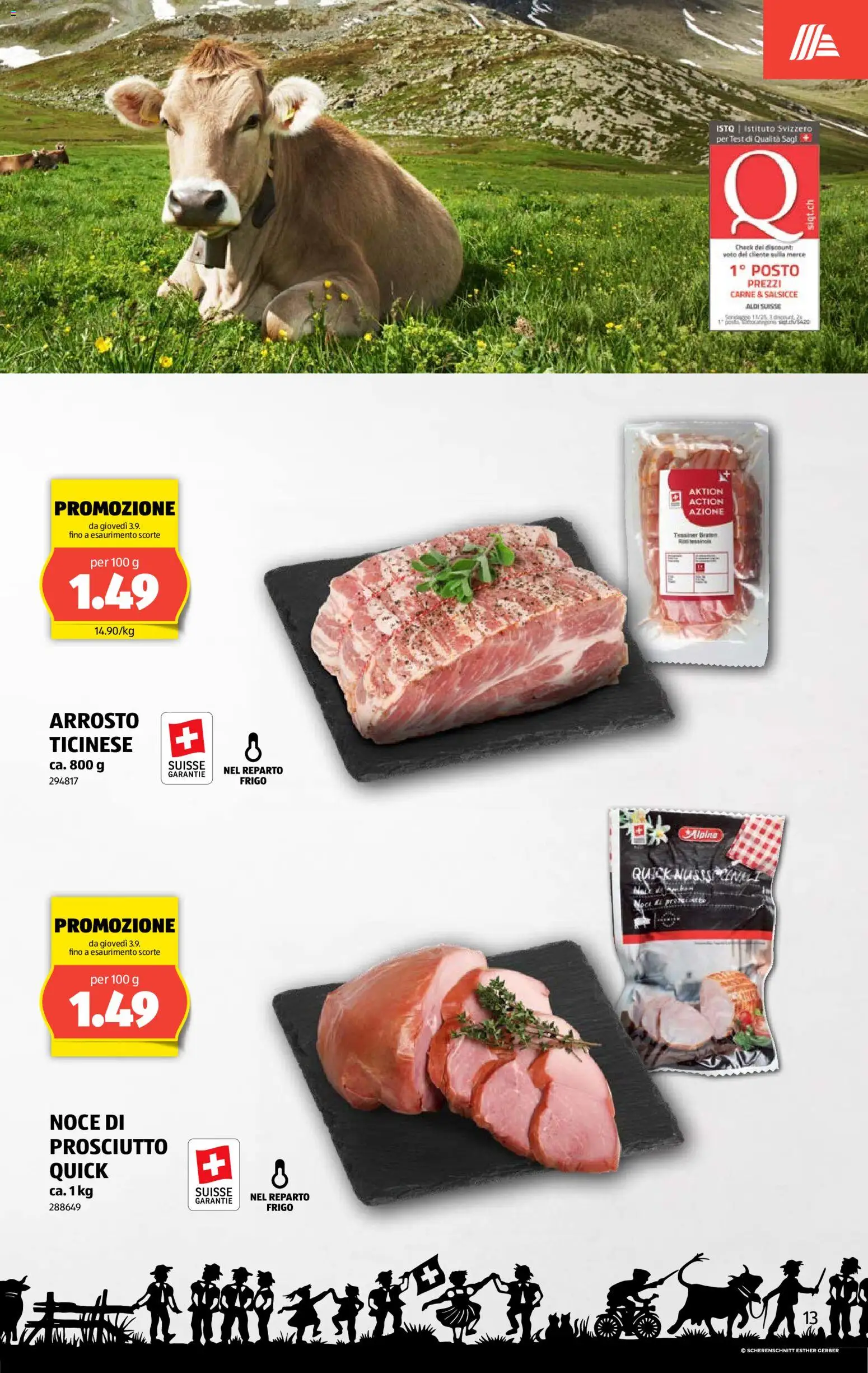 Aldi aktionen IT – gültig ab 03.09.2026 | Seite: 13 | Produkte: Rindfleisch