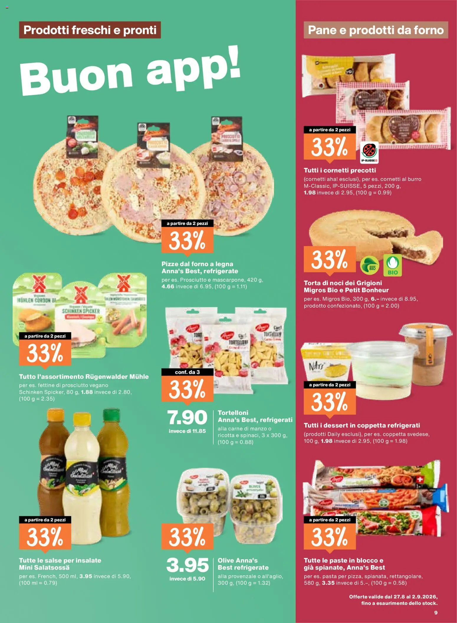 Migros aktionen IT – gültig ab 27.08.2026 | Seite: 9