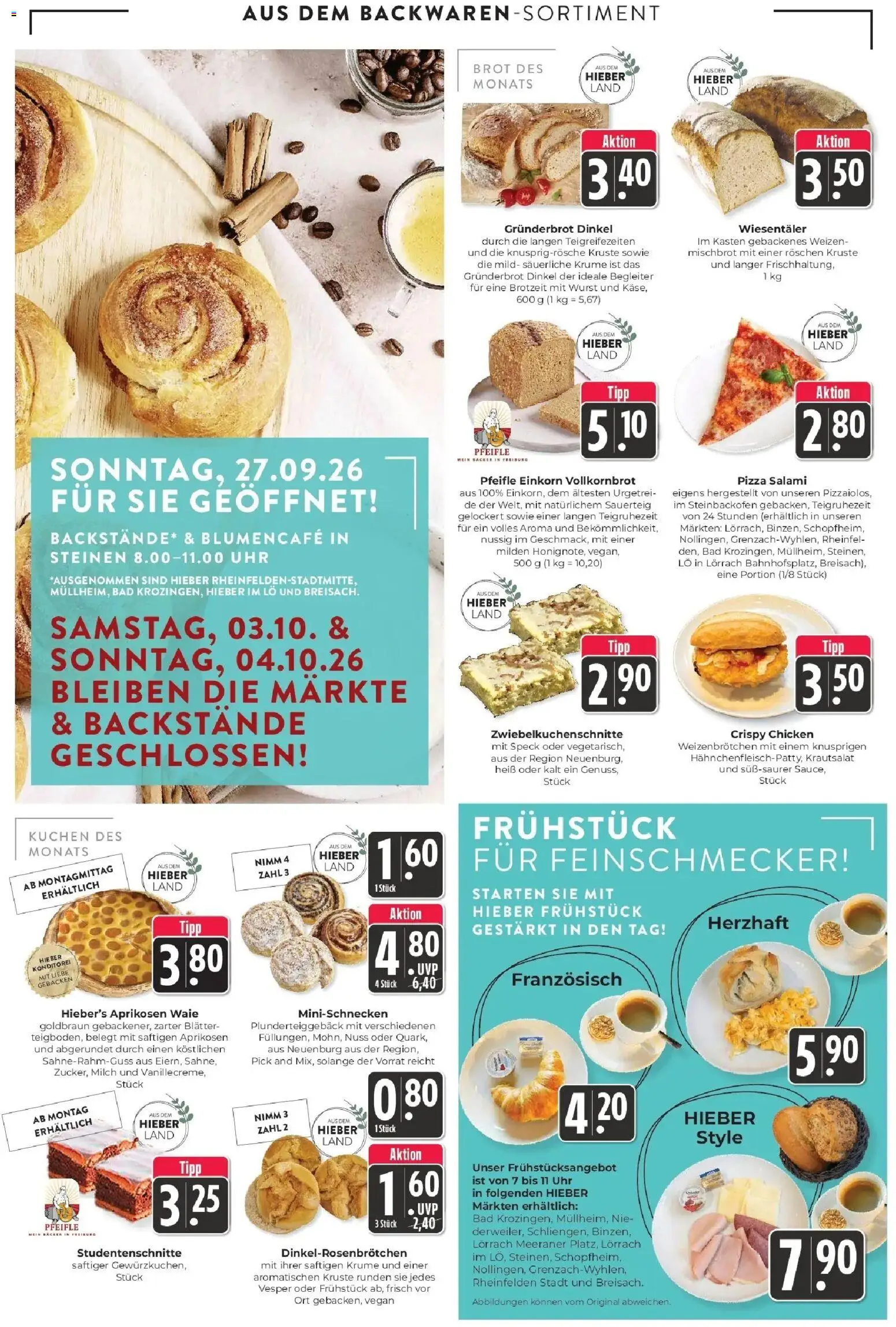 Edeka Prospekt Schliengen (ab 28.09.2026) » Angebote Online | Seite: 6 | Produkte: Bad, Salami, Kuchen, Uhr