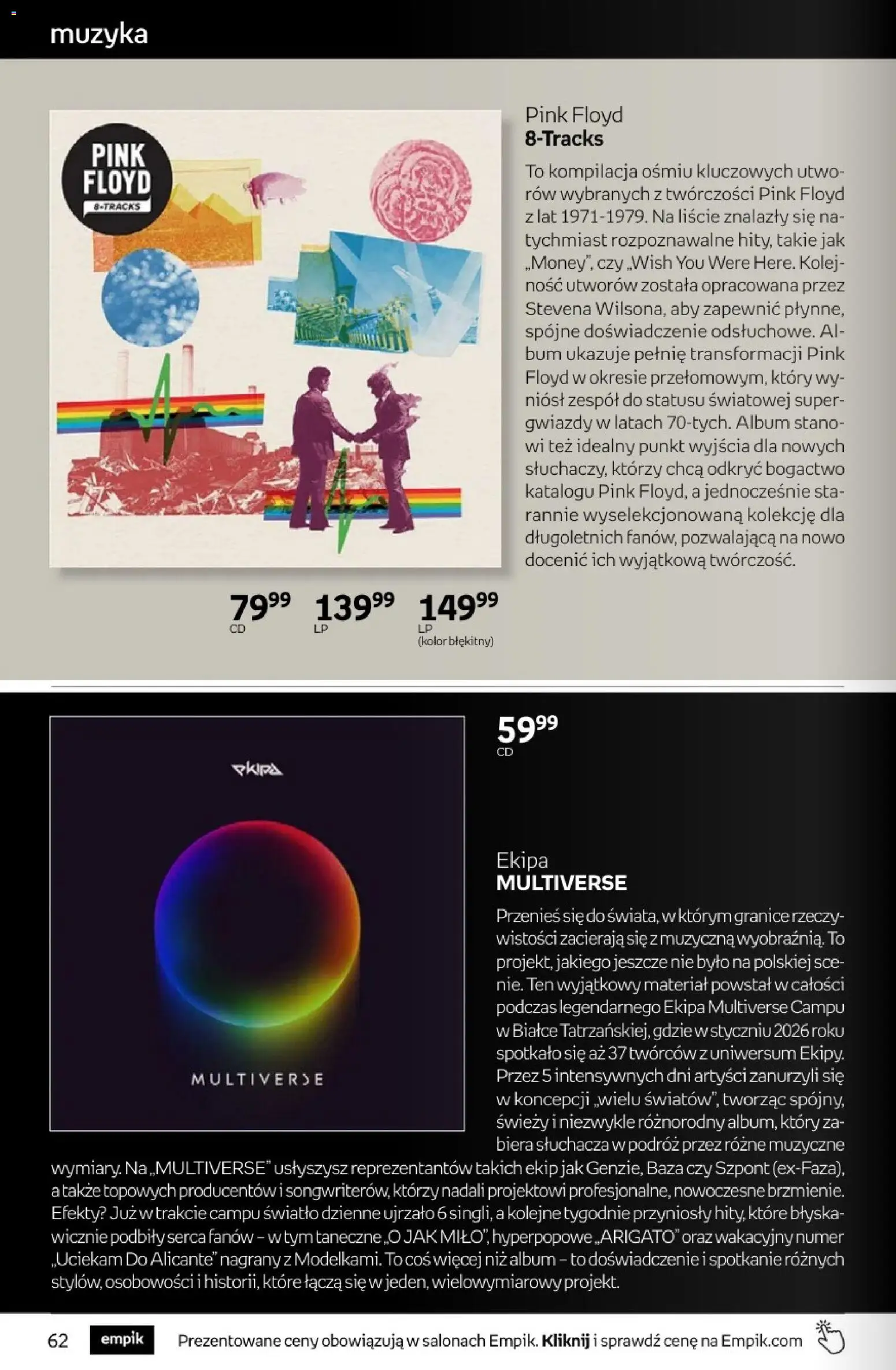 Empik promocje - Tom kultury Muzyka od 03.06.2026 | Strona: 10