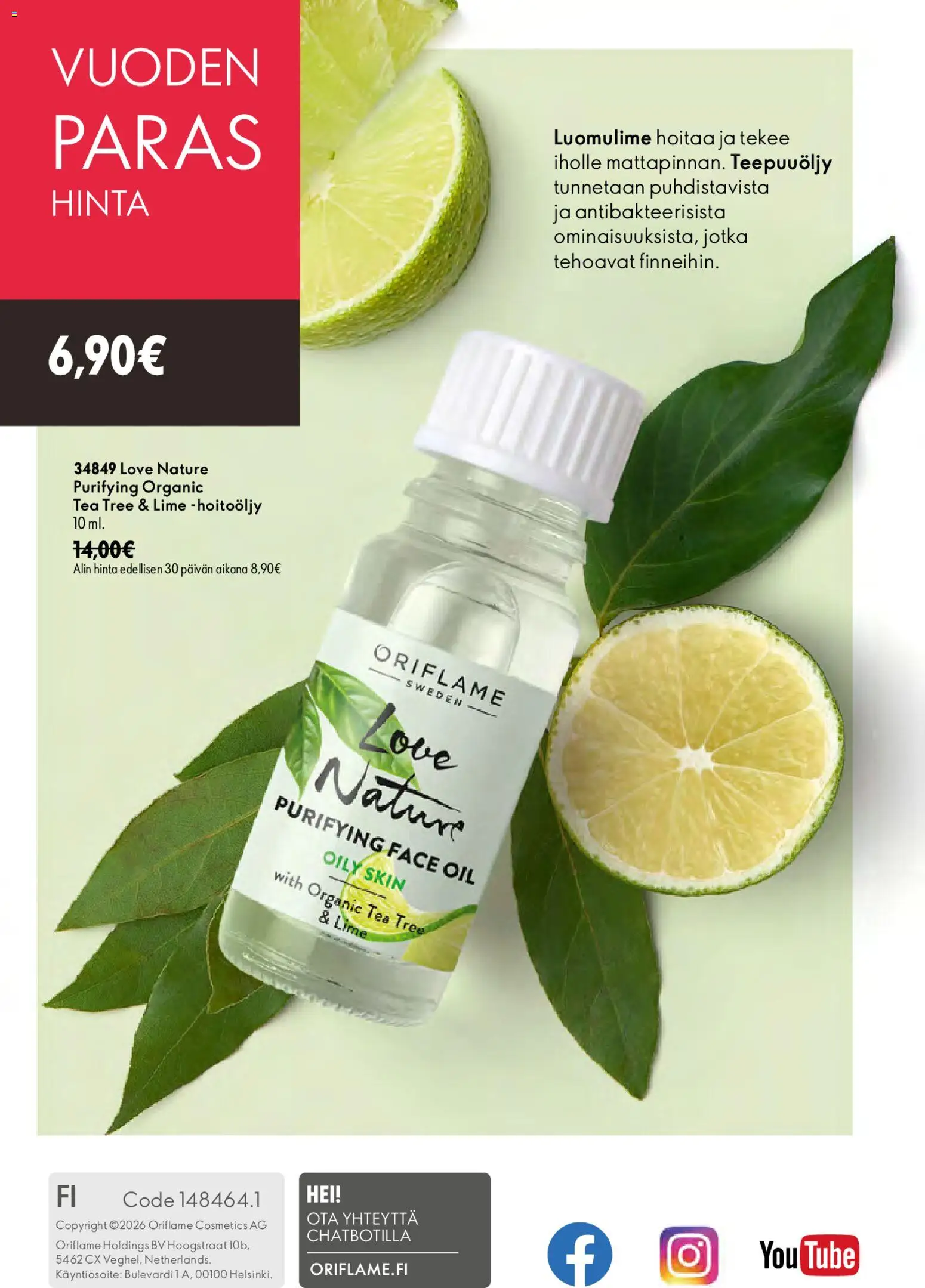 Oriflame - Esite 10 – voimassa 15/07/2026 alkaen | Sivu: 148