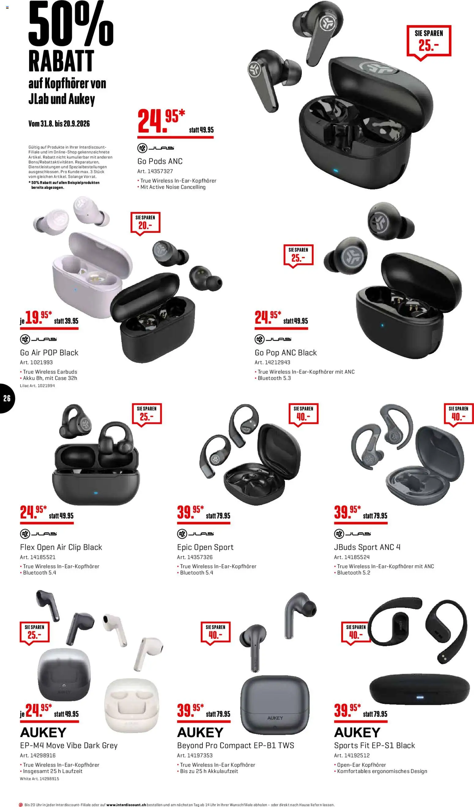 Interdiscount aktionen – gültig ab 31.08.2026 | Seite: 26