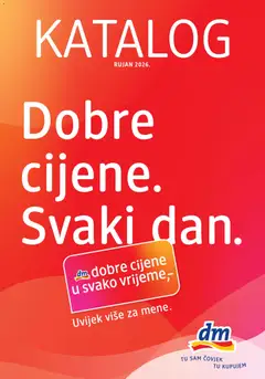 DM Katalog - Pregled kataloga iz trgovine DM, vrijedi od 01.09.2026