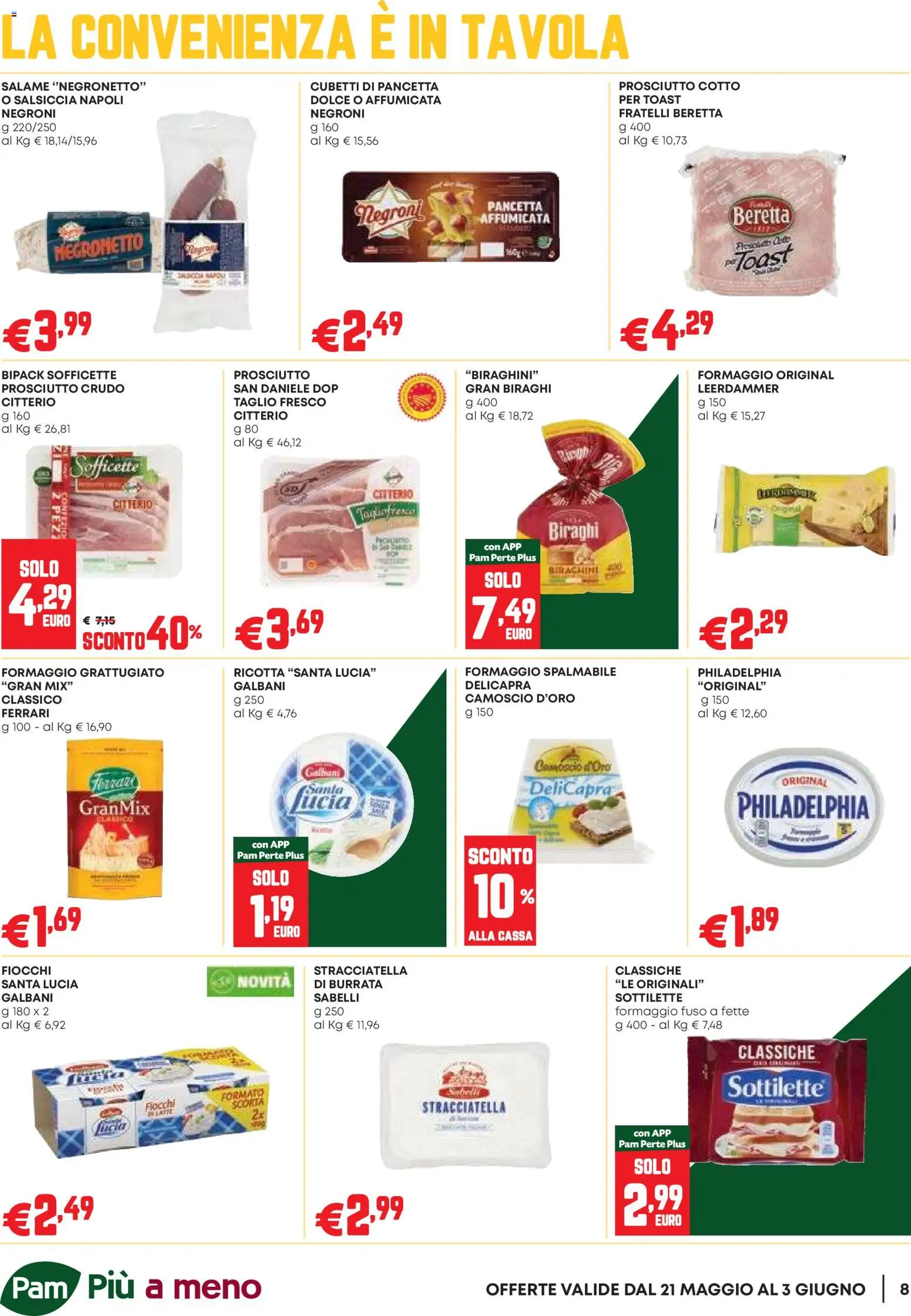 Volantino PAM del 21.05.2026 | Pagina: 8