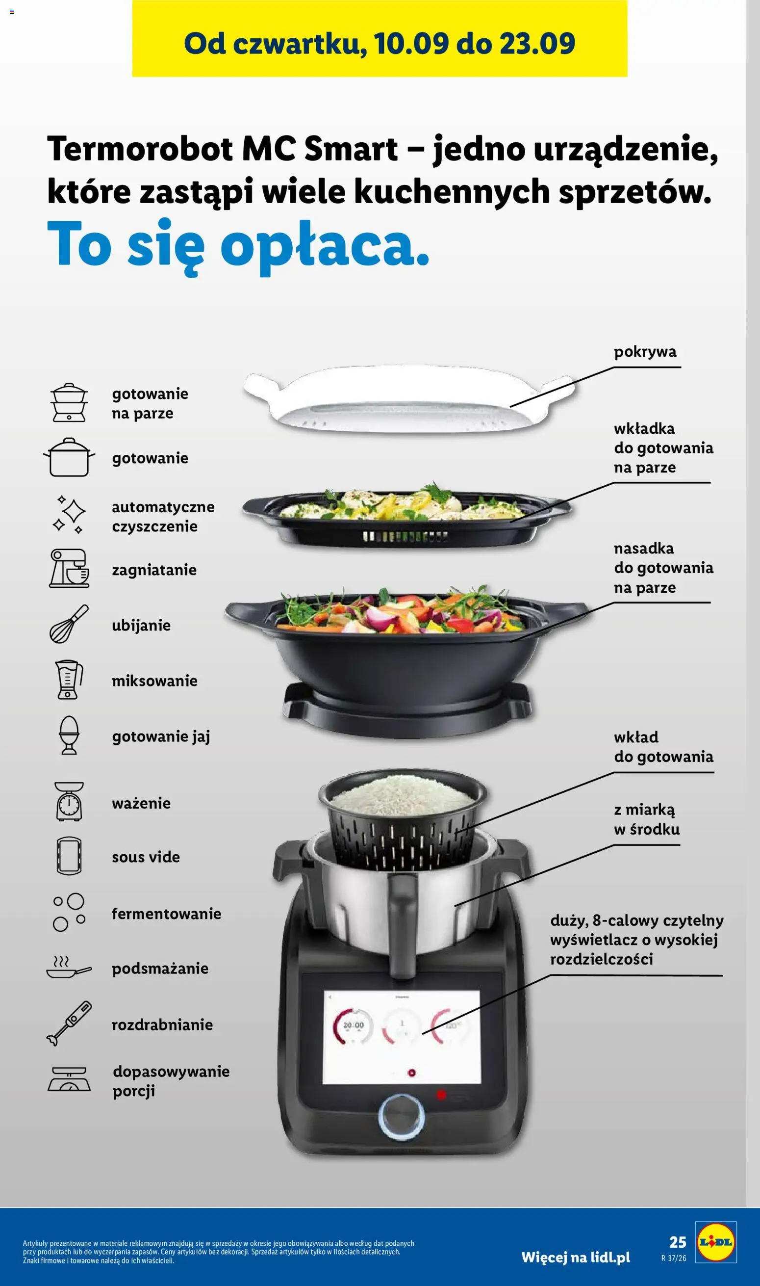 Lidl Polsko katalog od 07.09.2026 | Strana: 29 | Produkty: Sous vide