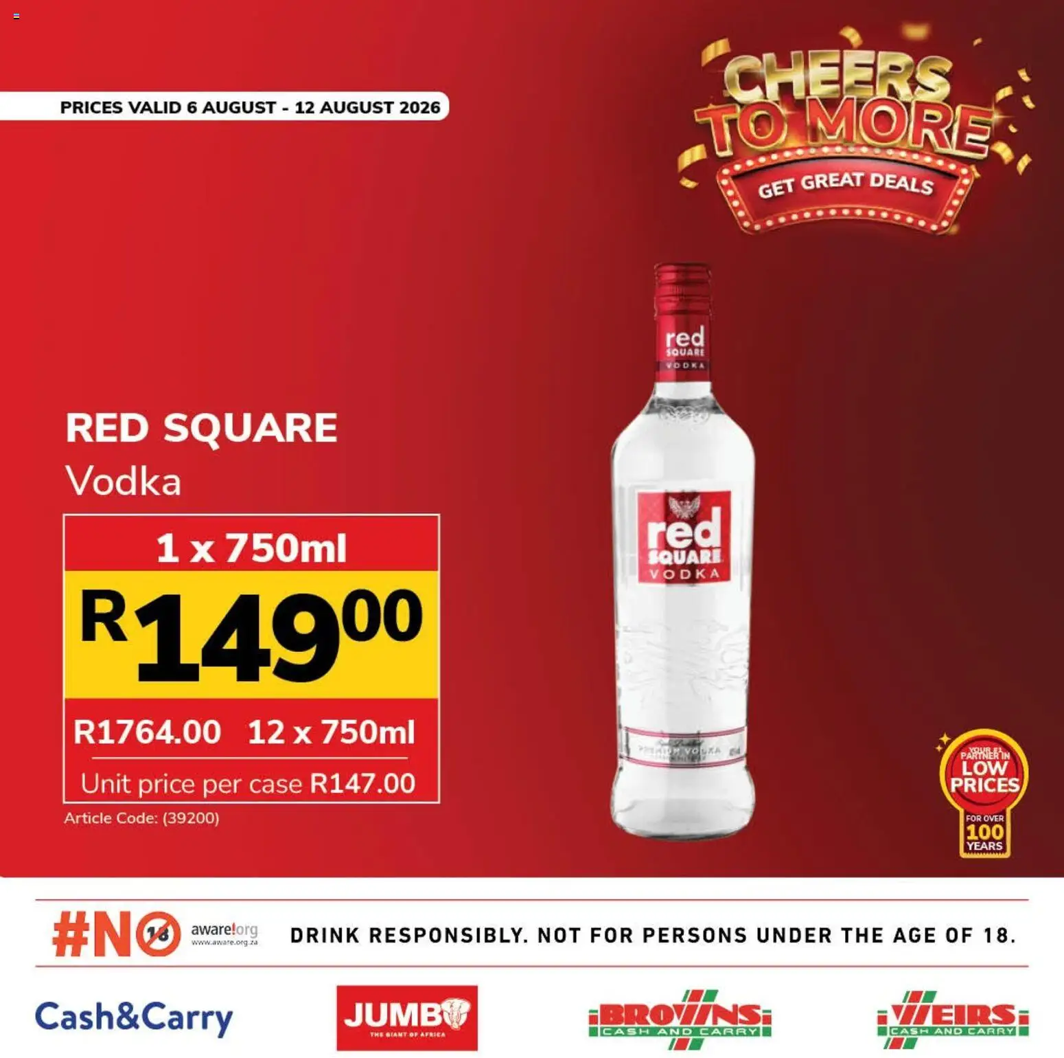 New Jumbo catalogue – valid from 06/08/2026 | Page: 3 | Products: Case, Vodka