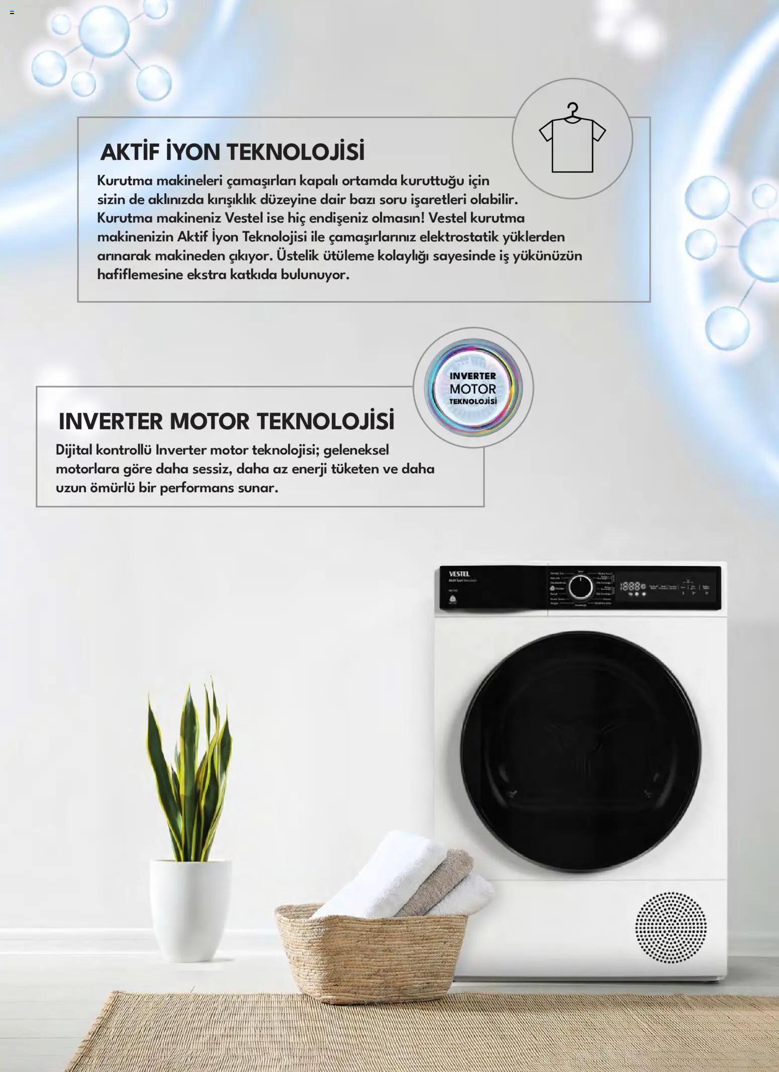 Vestel Beyaz Eşya Katalog - 01 Ekim 2026 tarihinden itibaren geçerlidir | Sayfa: 47