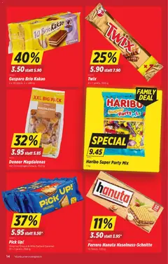 Twix, 9 + 1 gratis ab 23.07.2026 gültig | Seite: 14