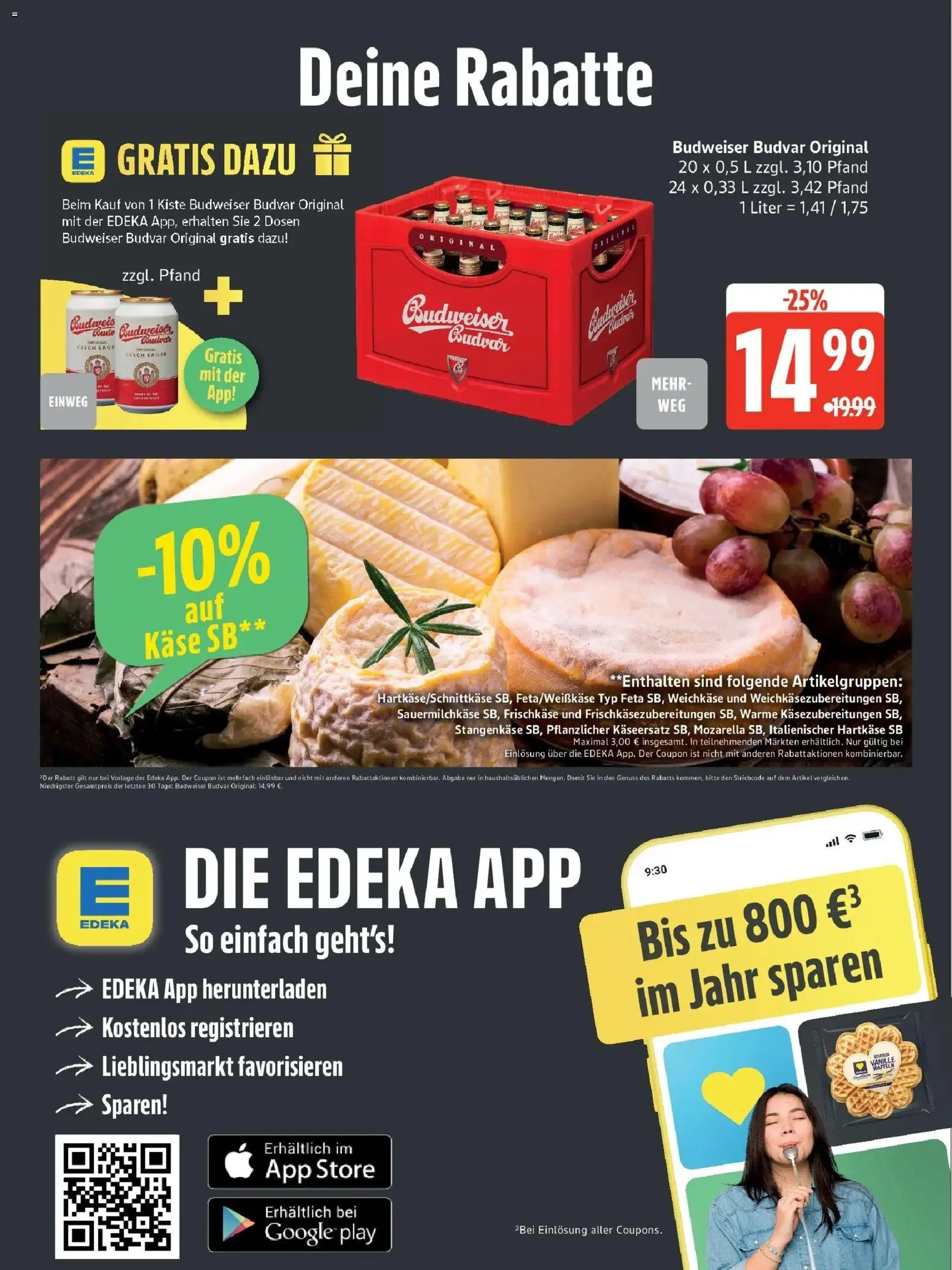 Marktkauf - Marktkauf: Wochenangebote – gültig ab 28.06.2026 | Seite: 8 | Produkte: Feta, Käse, Budweiser, Frischkase