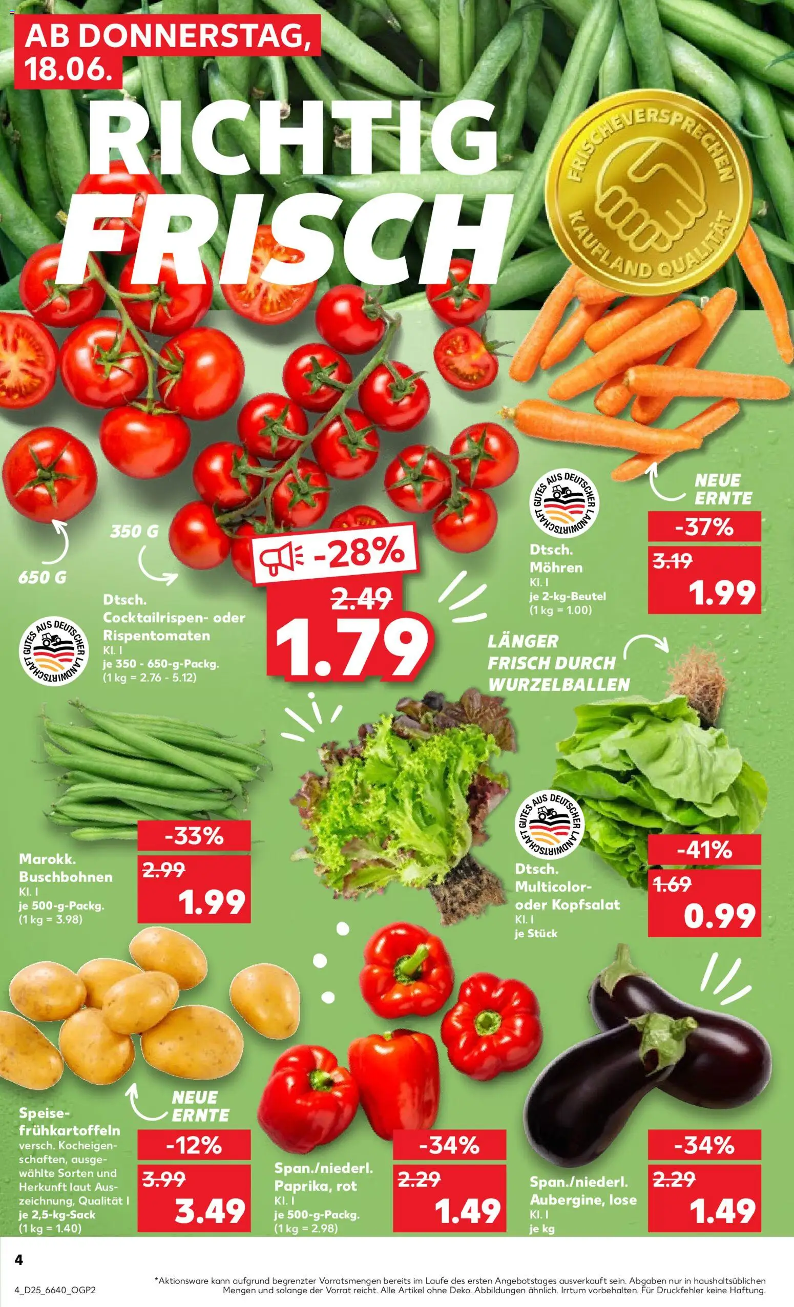 Kaufland Prospekt Speyer – gültig ab 18.06.2026 | Seite: 4 | Produkte: Mohren