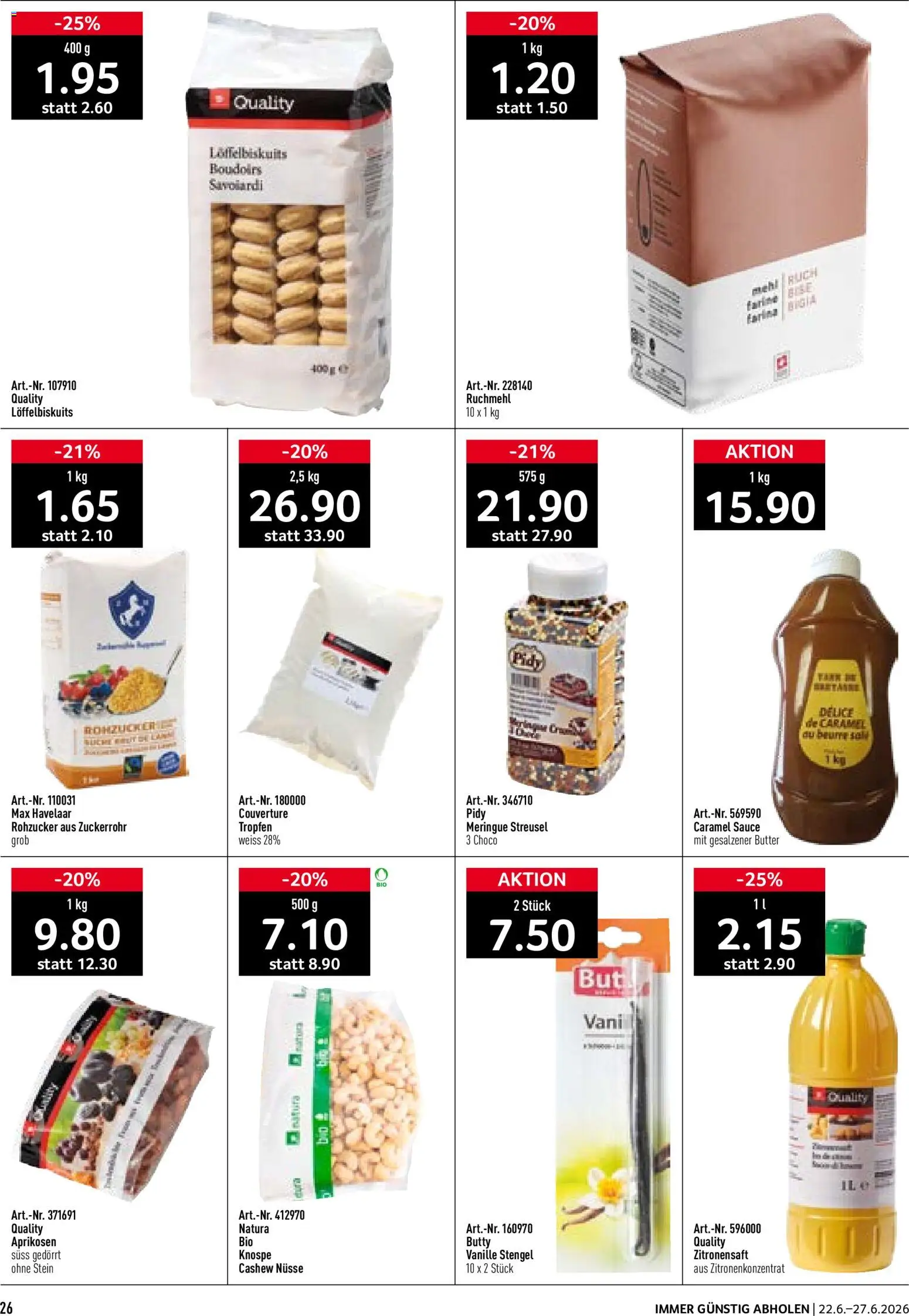 Prodega aktionen – gültig ab 22.06.2026 | Seite: 26