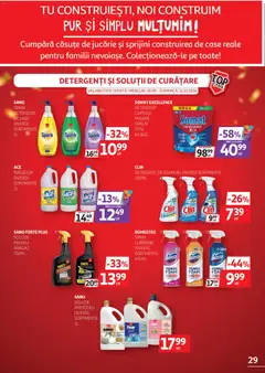 Ofertele Auchan valabile de la 30.09.2026 | Pagină: 29 | Produse: Aragaz, Vase, Detergent, Plus