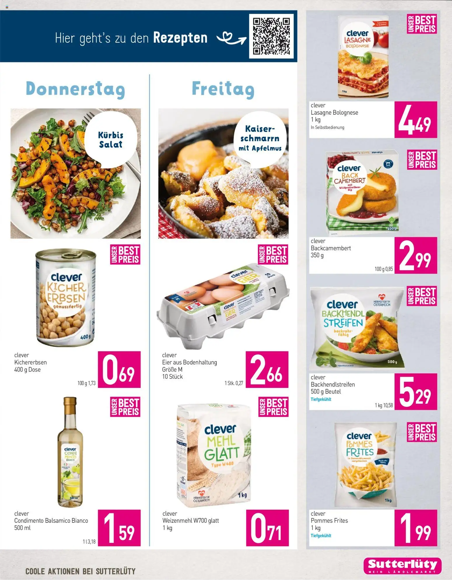 Sutterlüty Mein Ländlemarkt gültig ab 12.10.2026 | Seite: 5 | Produkte: Salat, Erbsen, Kürbis, Eier