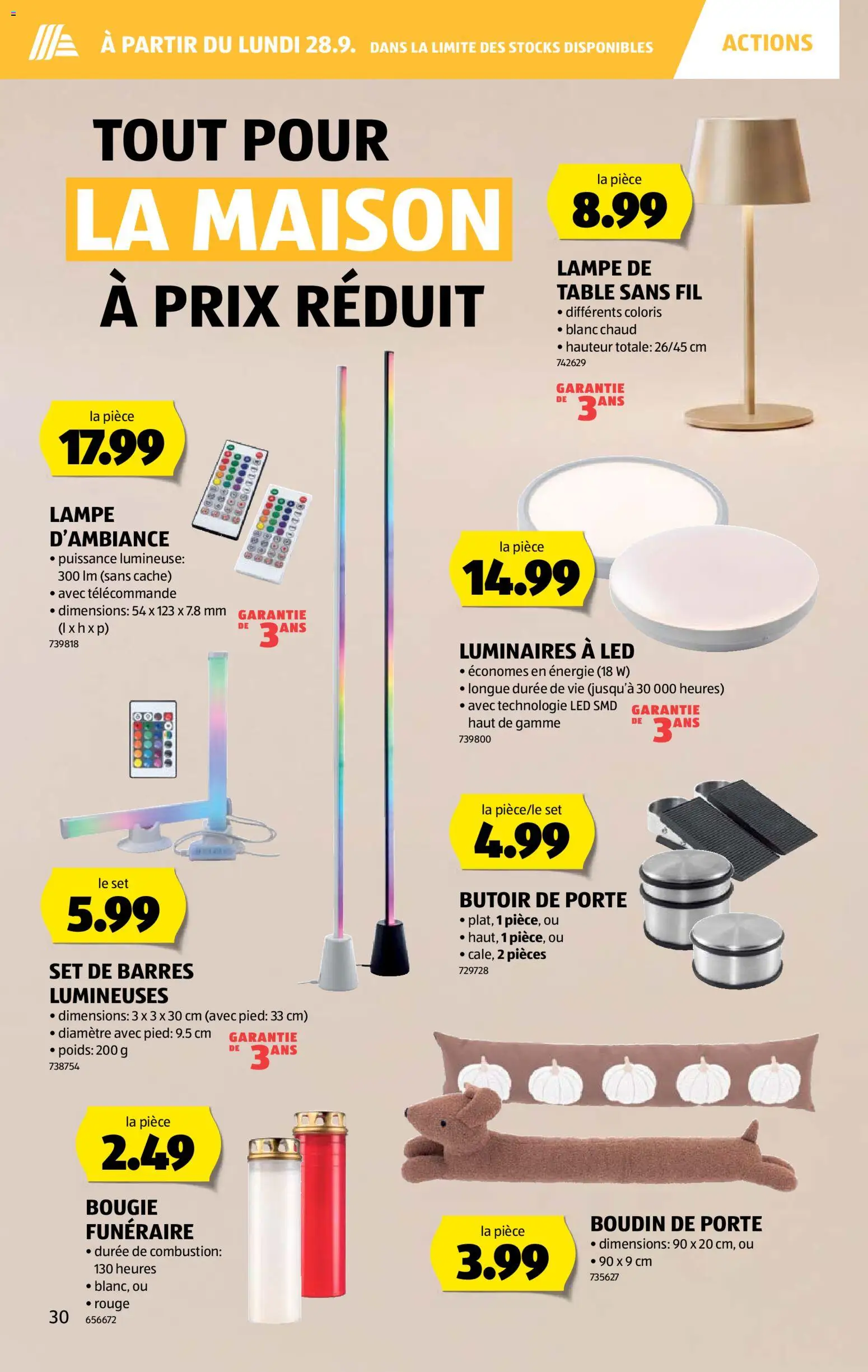 Aldi aktionen FR – gültig ab 24.09.2026 | Seite: 30