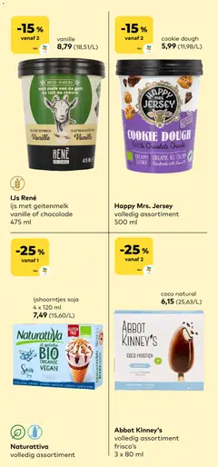 BioPlanet folder - Voorbeeld van een folder van BioPlanet, geldig van 15/07/2026 | Pagina: 7 | Producten: Gelato, Melk, Chocolade