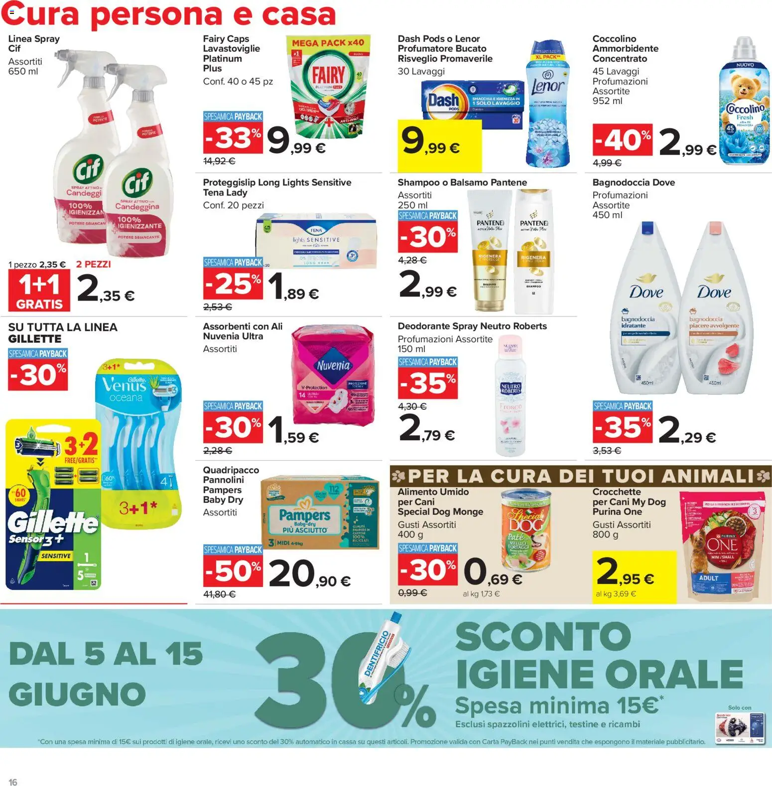 Volantino Carrefour del 05.06.2026 | Pagina: 16