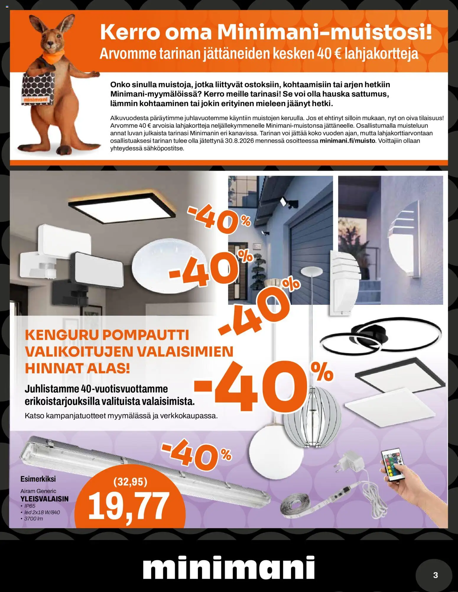 Minimani tarjoukset – voimassa 19/08/2026 alkaen | Sivu: 3 | Tuotteet: Voi