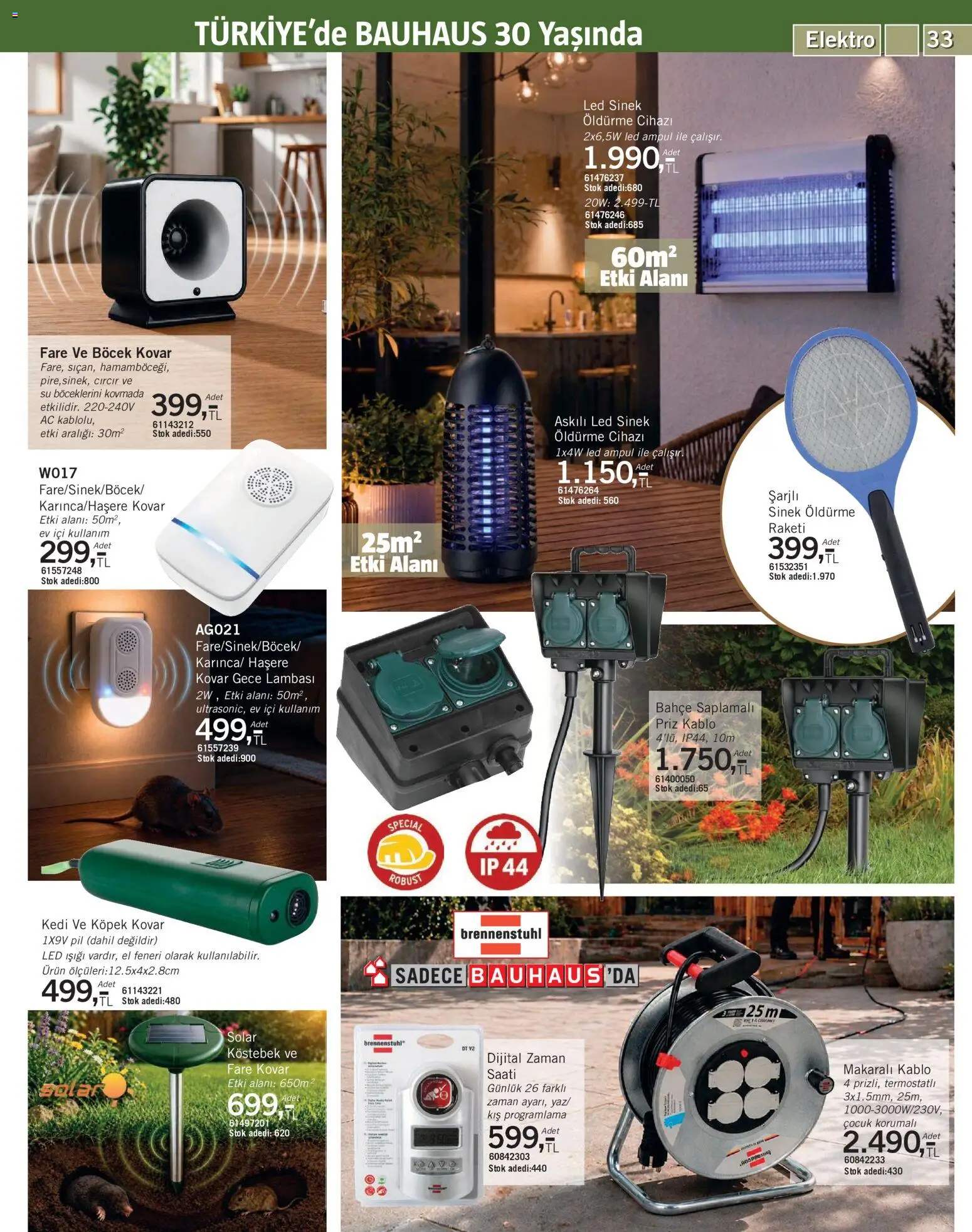 Bauhaus Katalog - 09.05.2026 tarihinden itibaren geçerlidir | Sayfa: 33