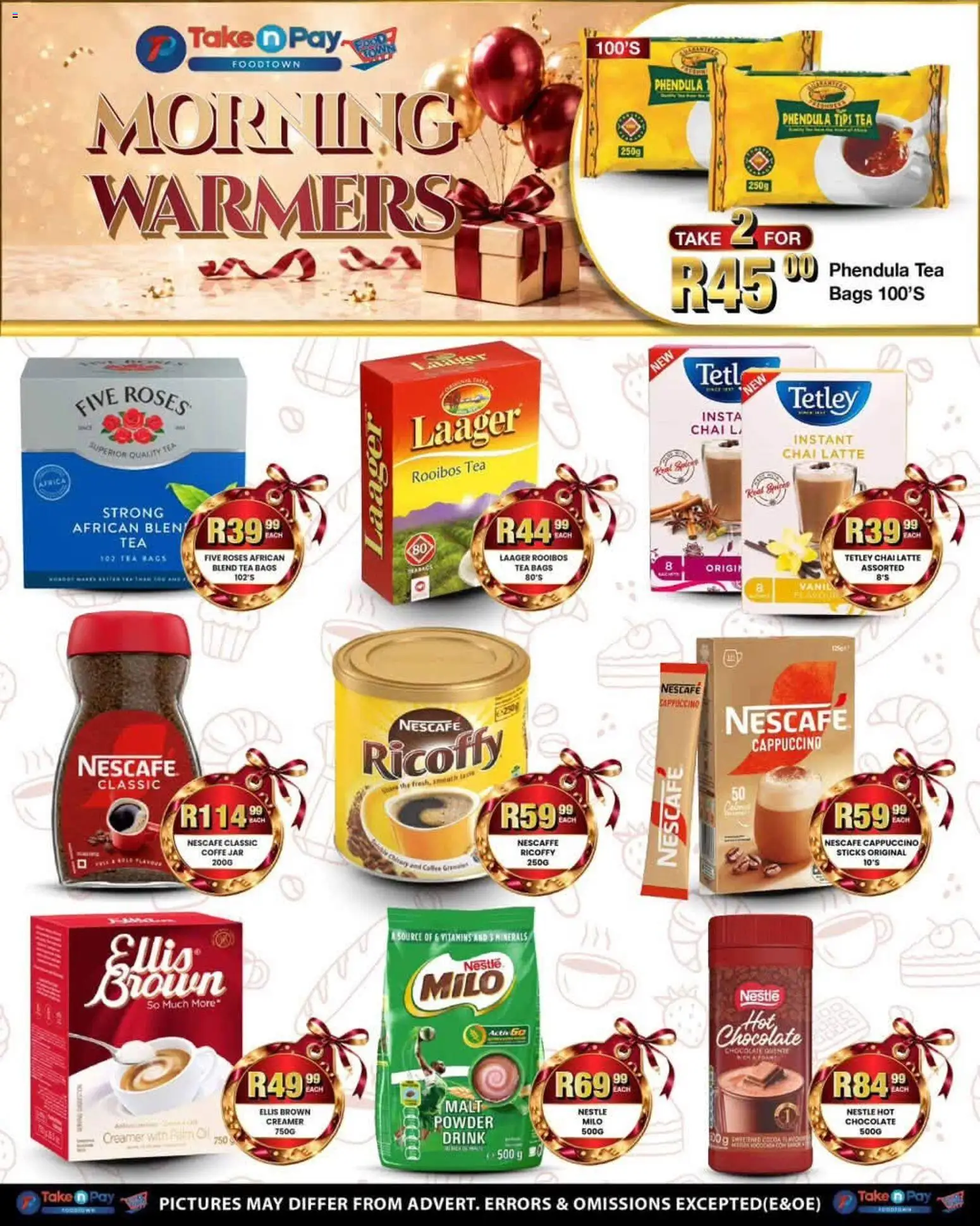 New Take n Pay catalogue – valid from 24/08/2026 | Page: 13 | Products: Oil, Chocolate, Powder, Tea