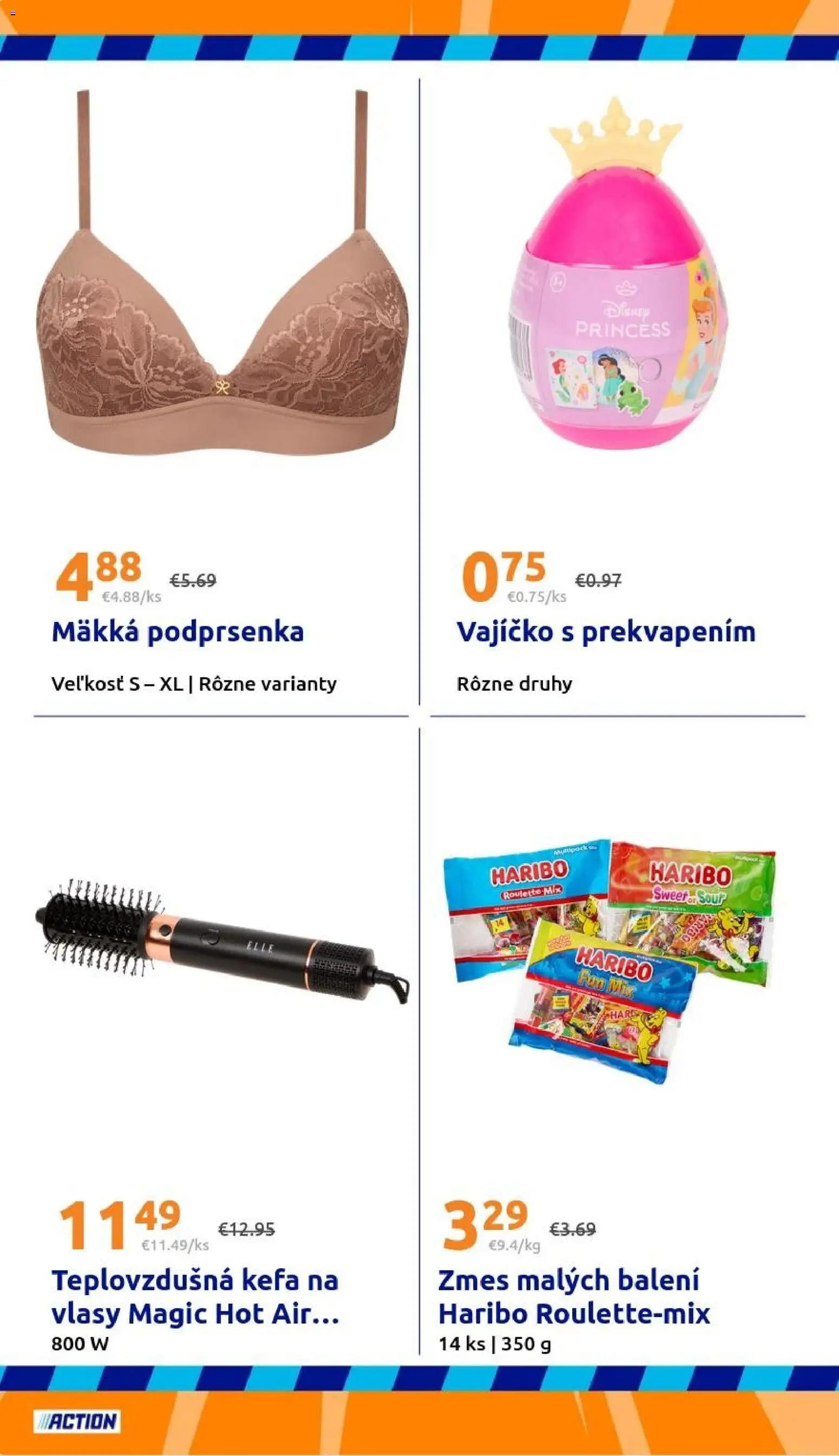 Nové Action akcie – leták je platný od 02.09.2026 | Strana: 24 | Produkty: Kefa, Podprsenka