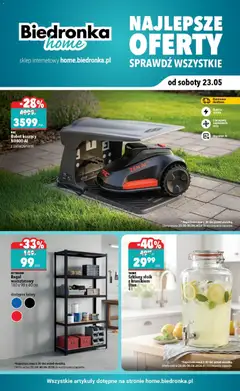 Pogląd oferty "Biedronka gazetka - Home" - ważna od 23.05.2026