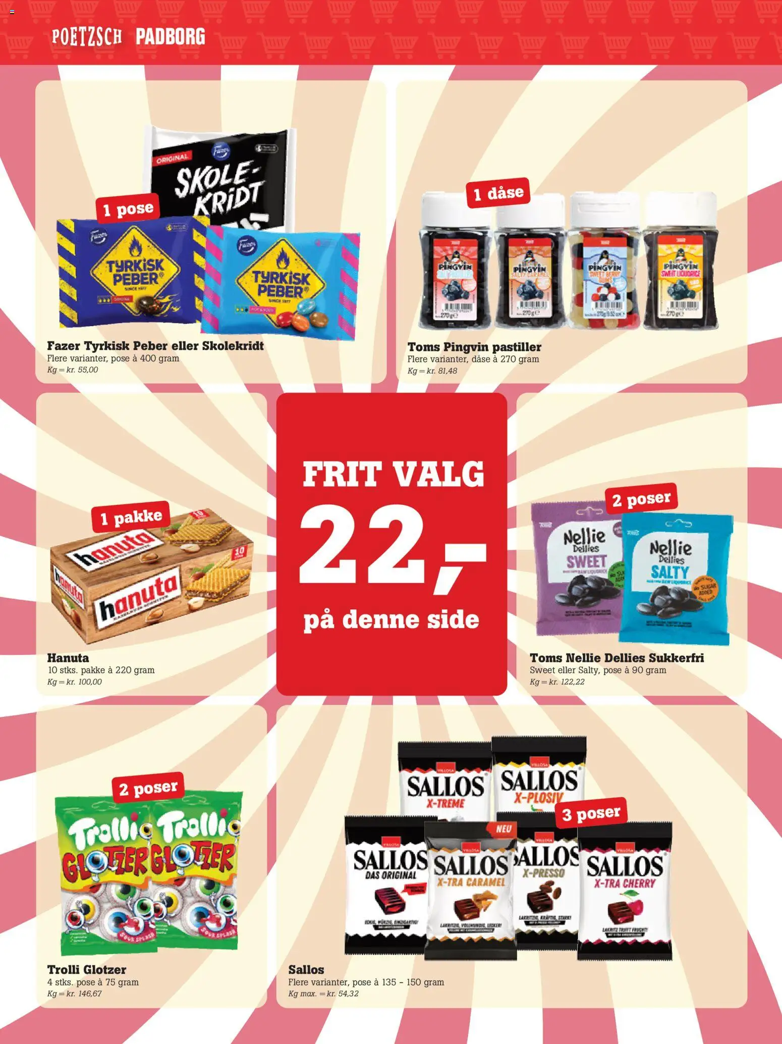Poetzsch Padborg tilbudsavis – gyldig fra 28.05.2026 | Side: 8 | Produkter: Spaghetti, Chips, Ketchup, Paprika
