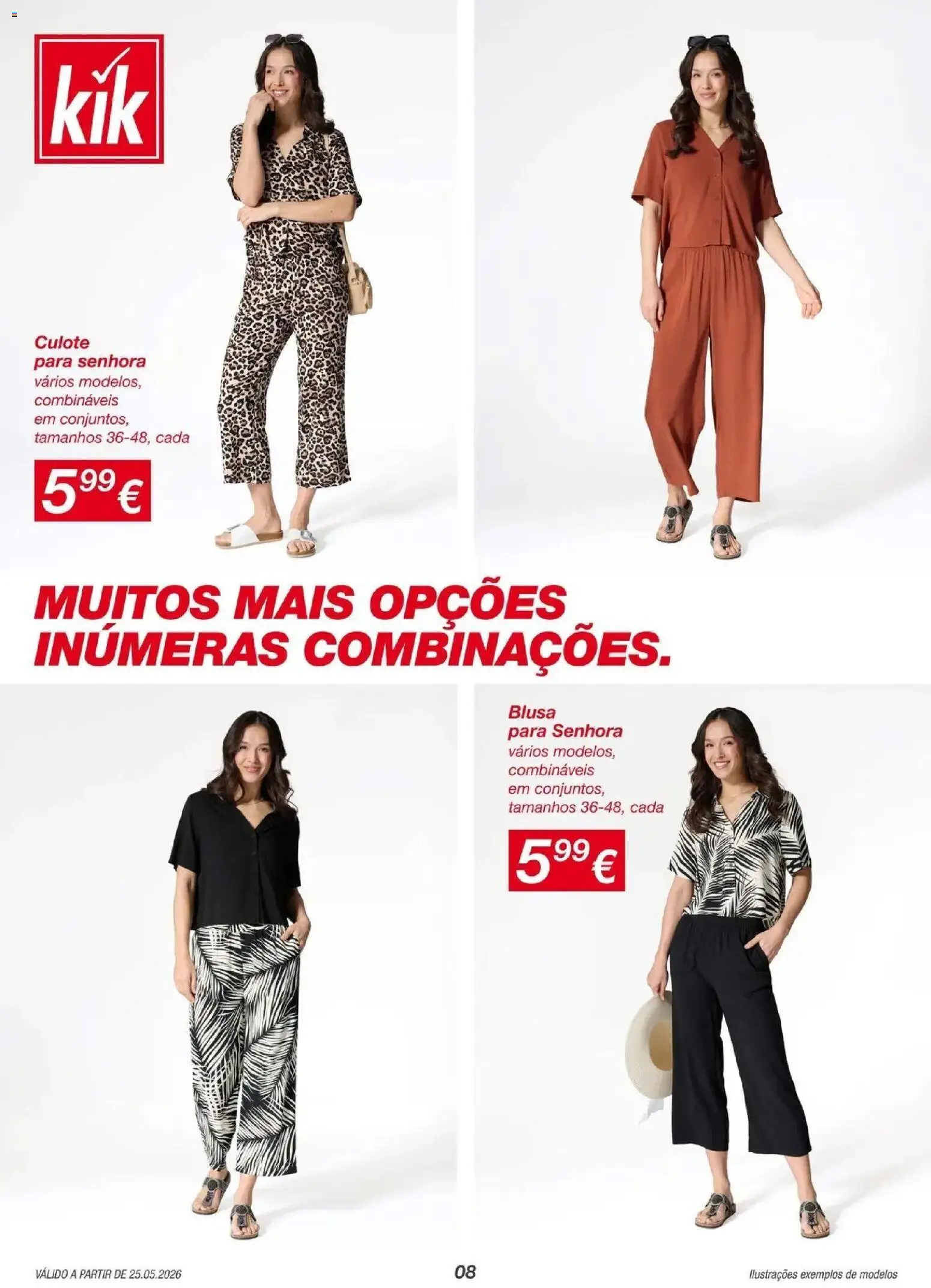 KIK folheto │ válido de 25/05/2026 | Página: 8 | Produtos: Blusa
