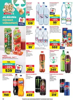 Spar akciós újság - amely érvényes a következő dátumtól: 2026.08.27. | Oldal: 14