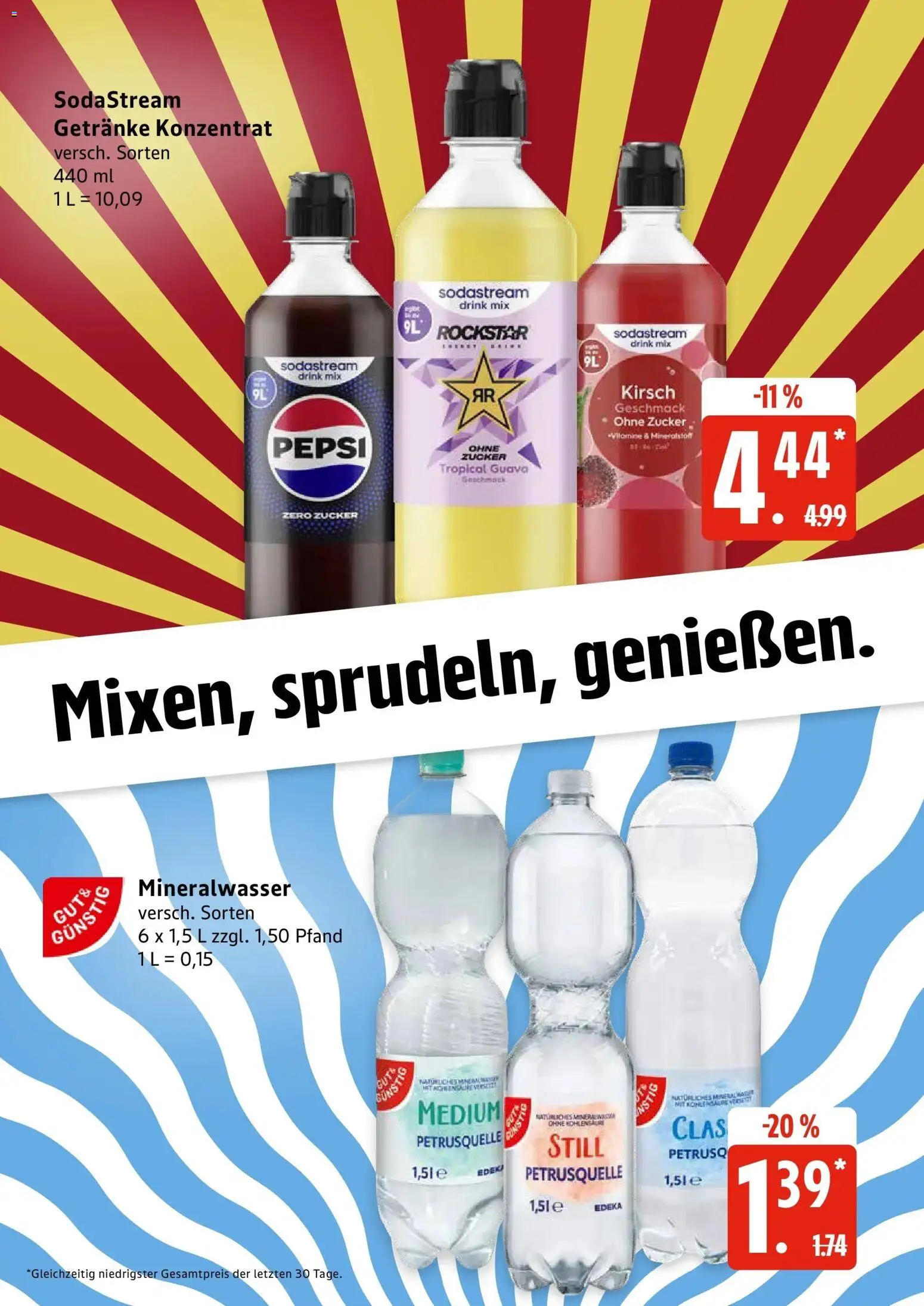 Edeka Prospekt Lübeck (ab 05.10.2026) » Angebote Online | Seite: 22 | Produkte: Rockstar, Zucker, Pepsi, Sodastream