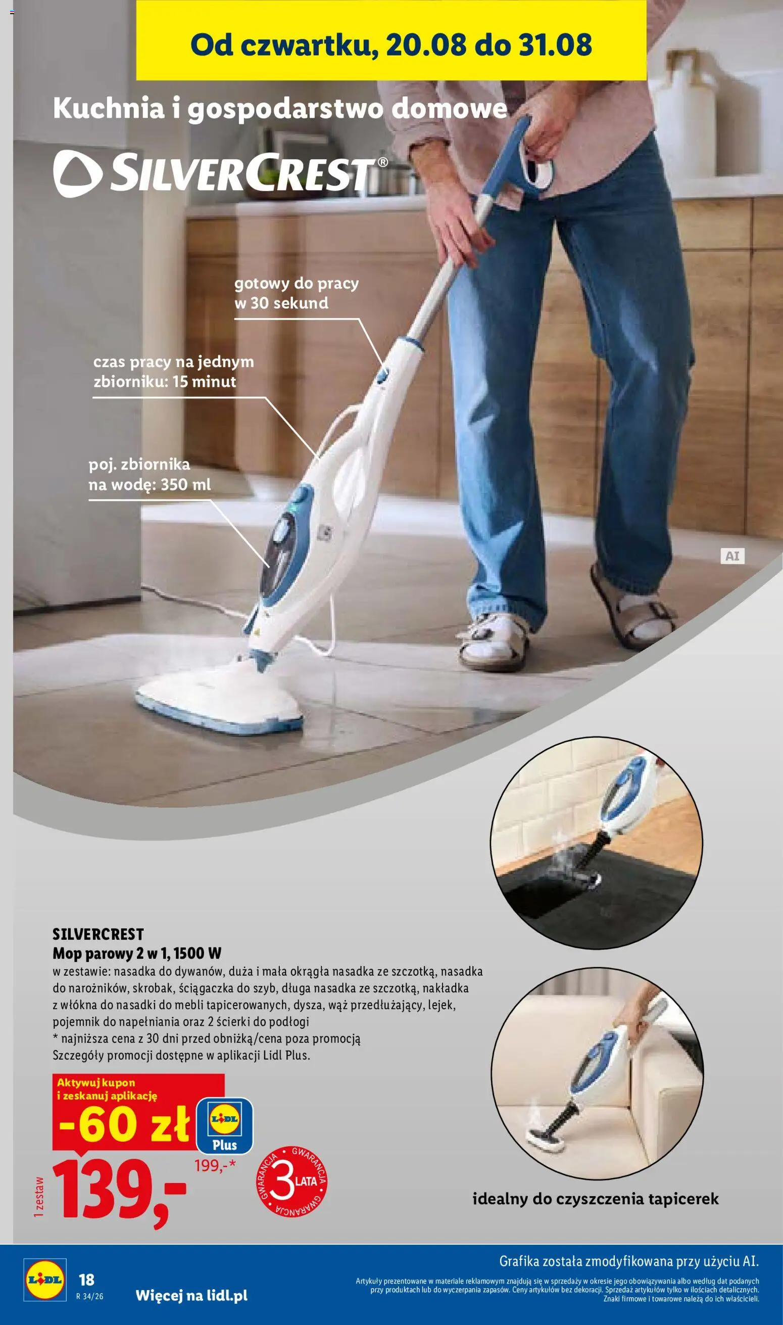 Lidl Polsko katalog od 17.08.2026 | Strana: 28 | Produkty: Mop