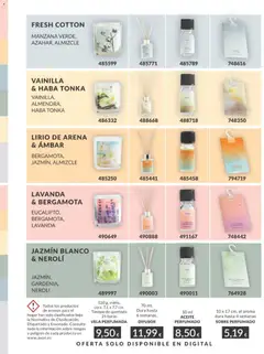 Vista previa Catálogo AVON campaña 8 válido desde el 01/08/2026 | Página: 201 | Productos: Aceite, Manzana, Vela