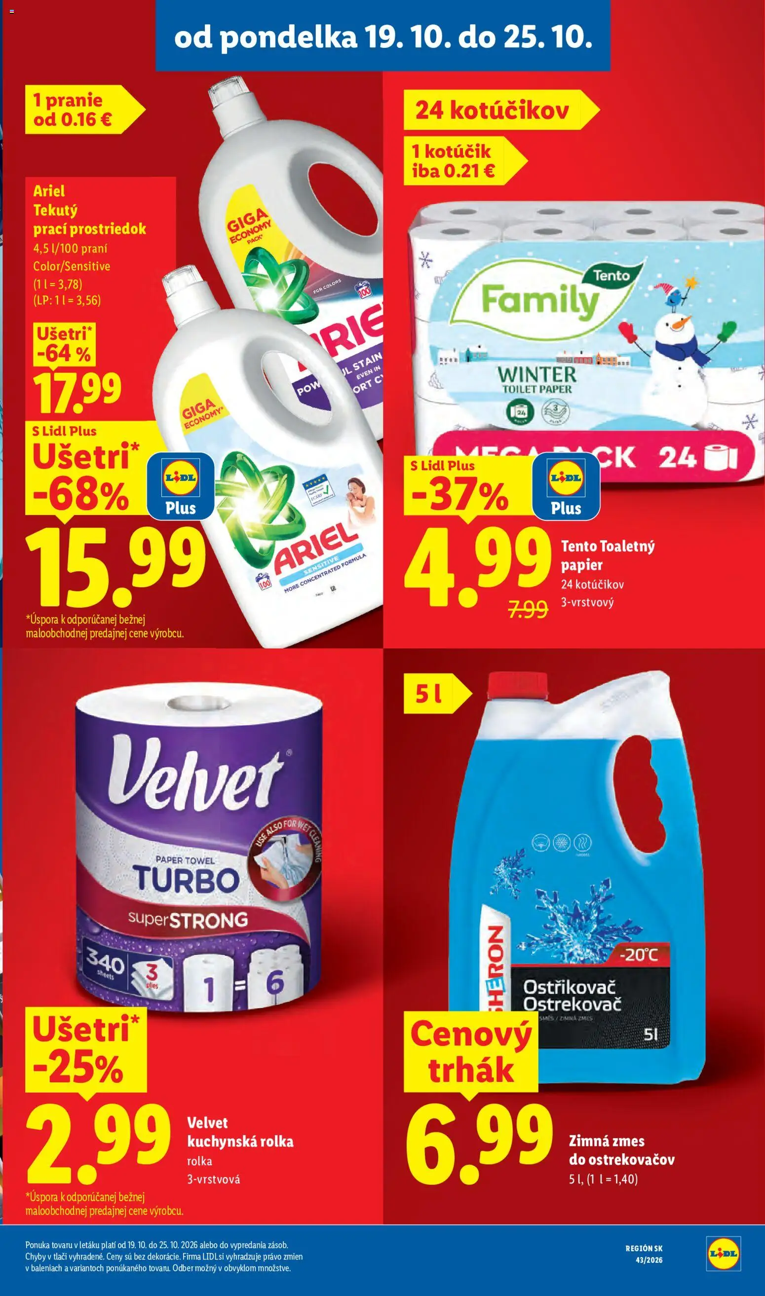 Nové Lidl akcie – leták je platný od 19.10.2026 | Strana: 23