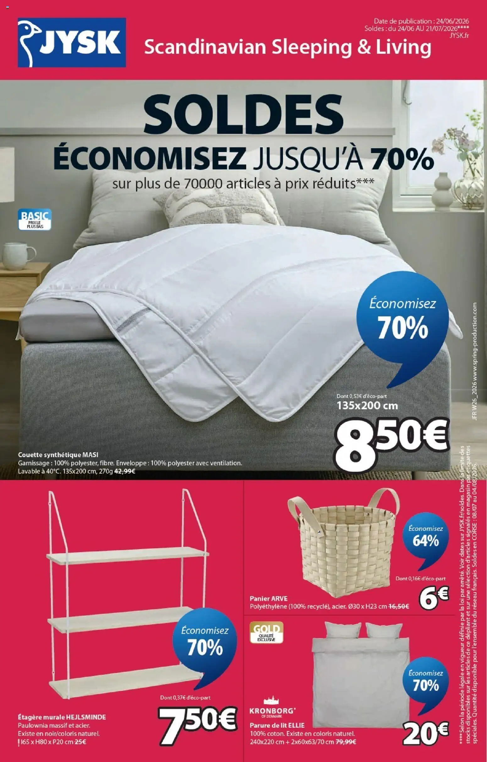{H1} | Page: 1 | Produits: Parure de lit, Enveloppe, Étagère, Panier