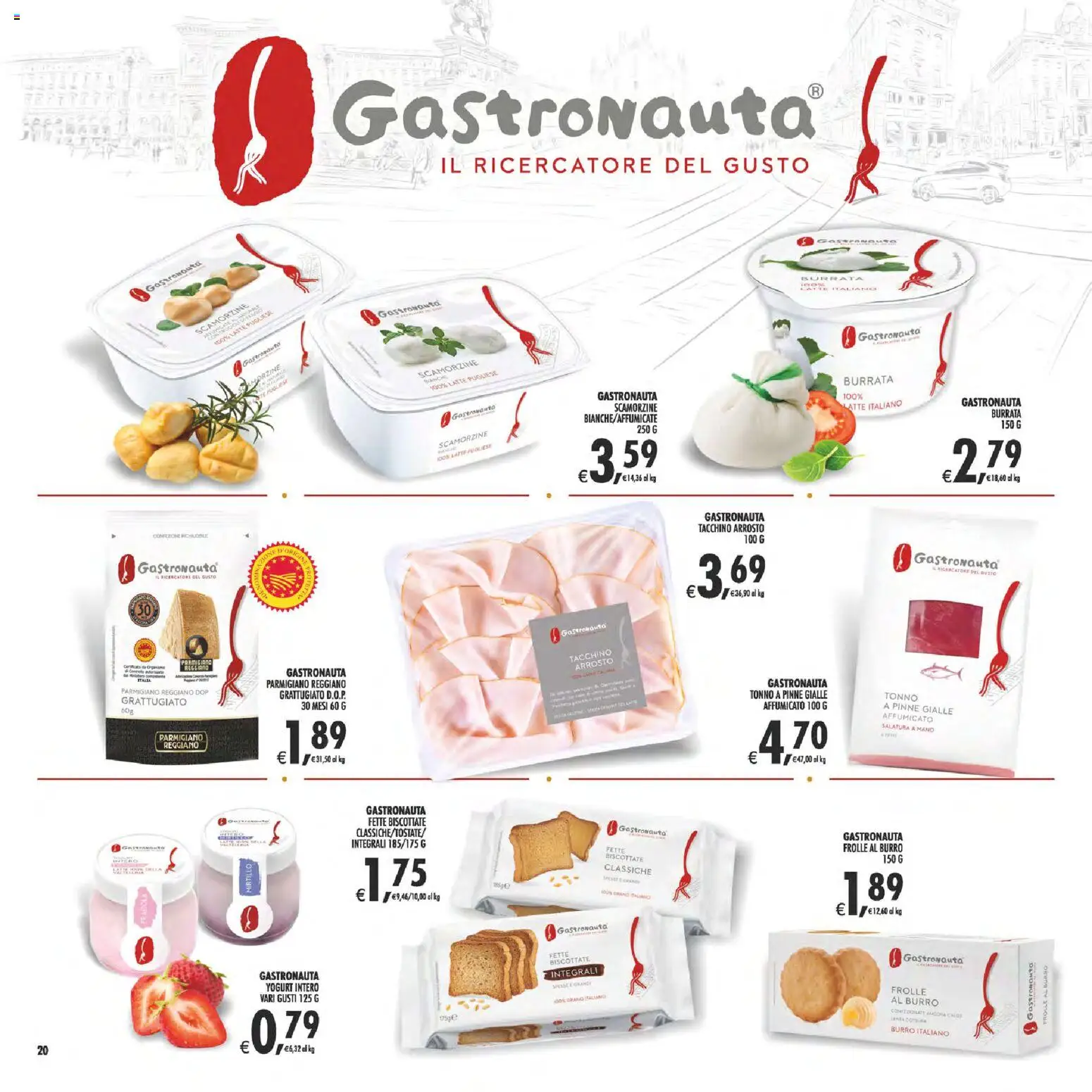 Volantino Decò del 11/08/2026 | Pagina: 20 | Prodotti: Arrosto, Burro, Fette biscottate, Burrata
