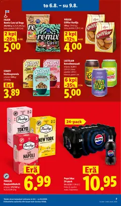 Lidl-mainoslehti voimassa 06/08/2026 alkaen | Sivu: 7