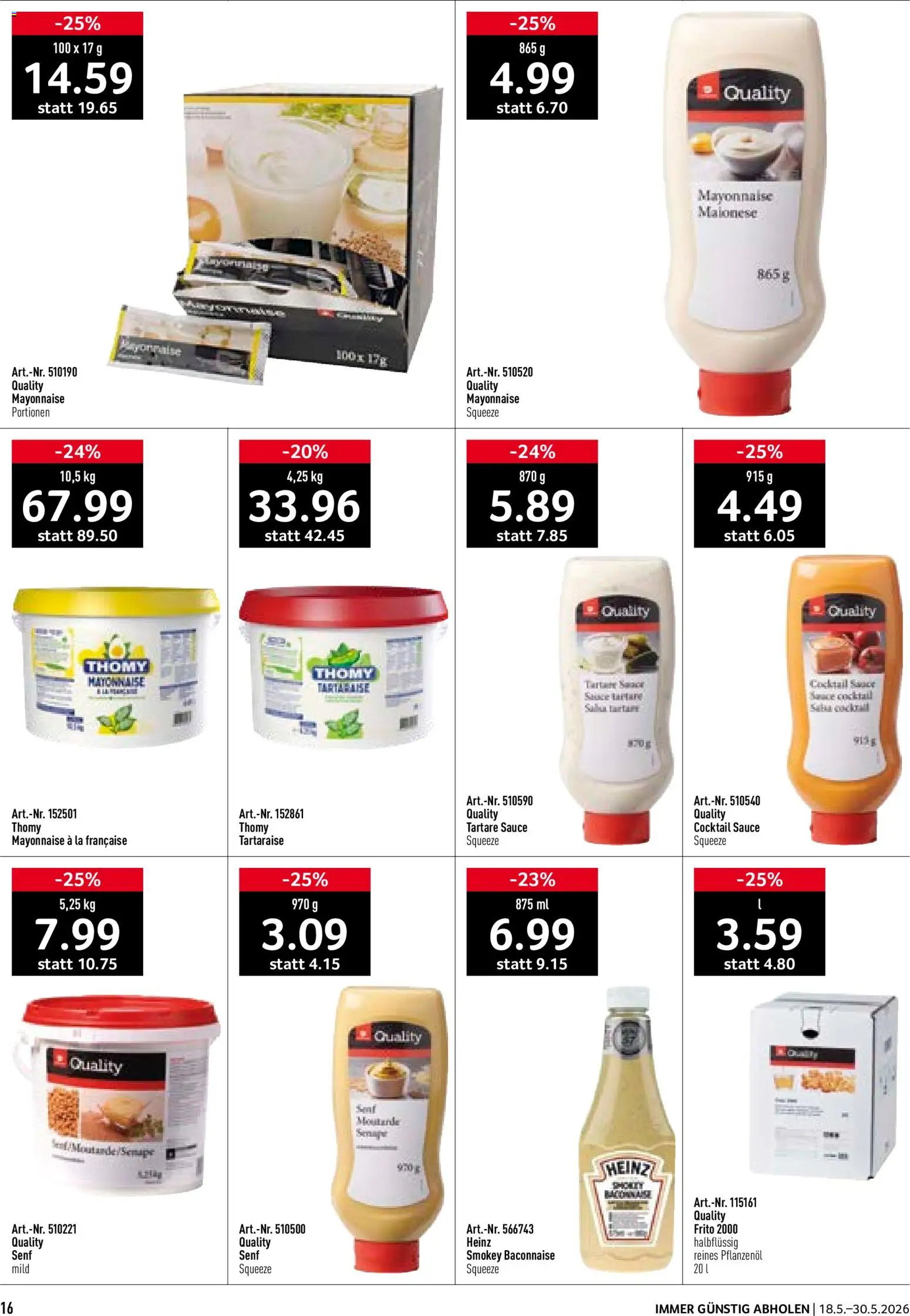 Prodega aktionen Take Away – gültig ab 18.05.2026 | Seite: 16