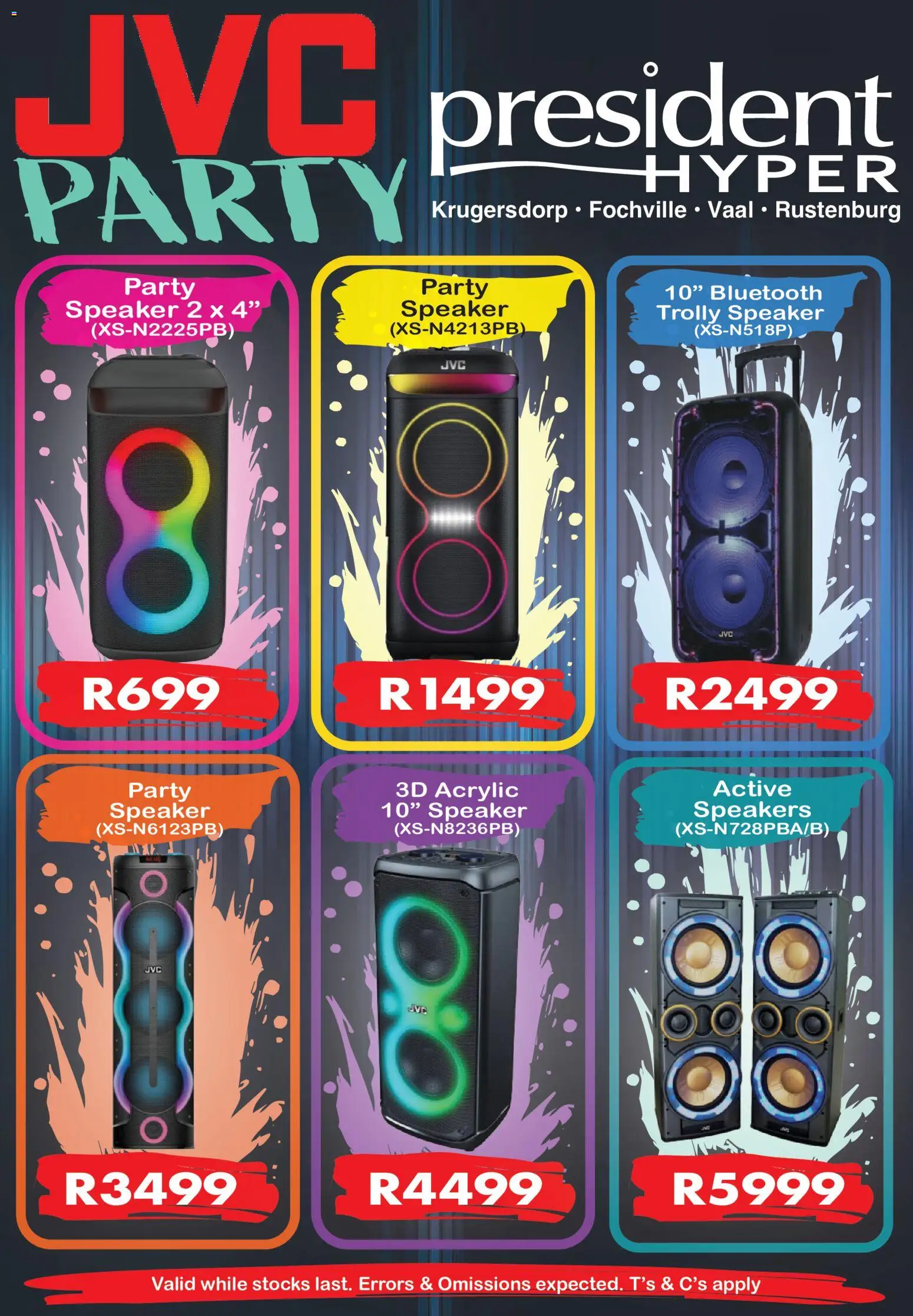 New President Hyper catalogue – valid from 08/10/2026 | Page: 1 | Products: Speaker