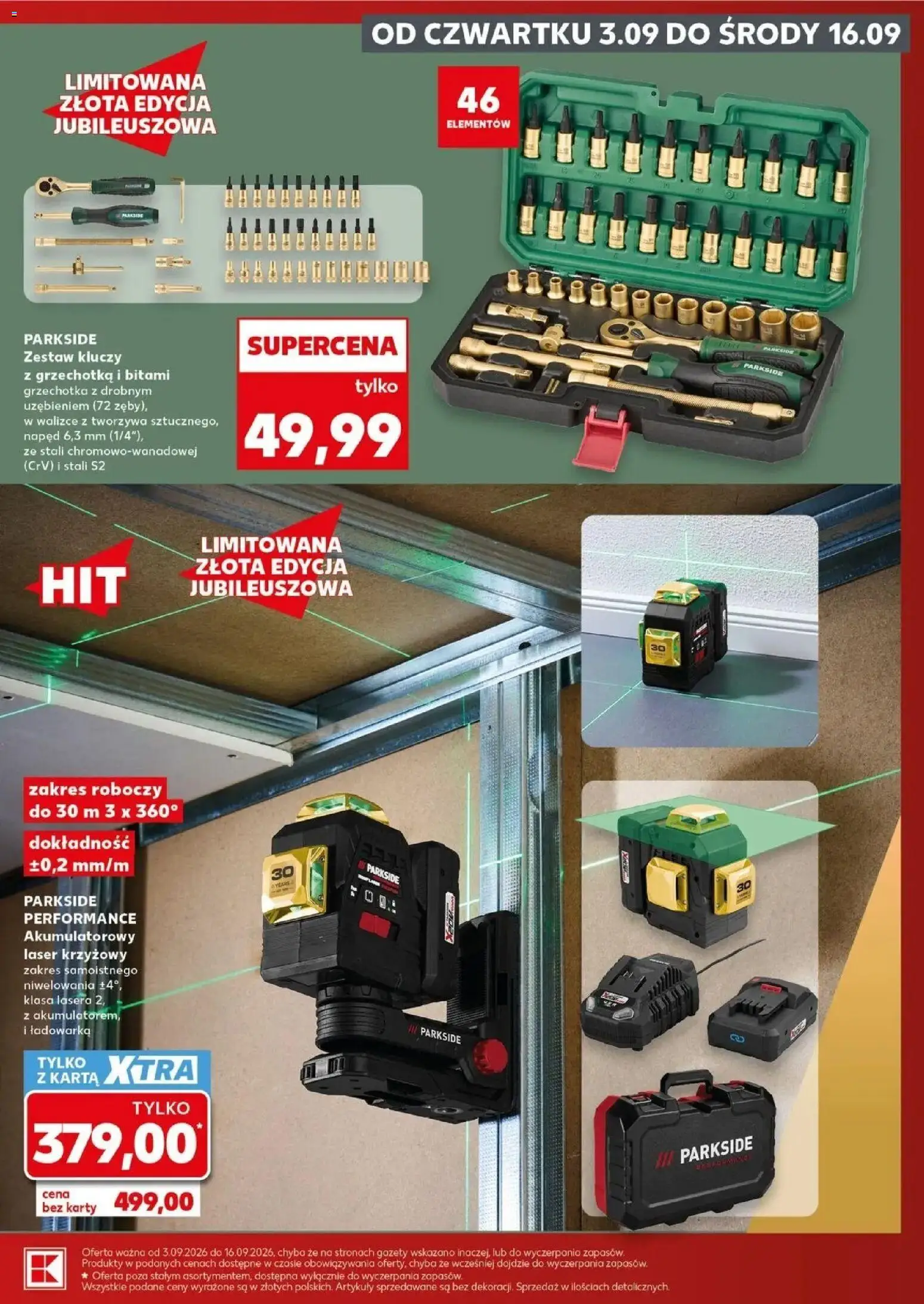 Kaufland gazetka - Złap Okazje od 03.09.2026 - od jutra PDF | Strona: 5 | Produkty: Karta, Ładowarka, Gazety, Laser krzyżowy