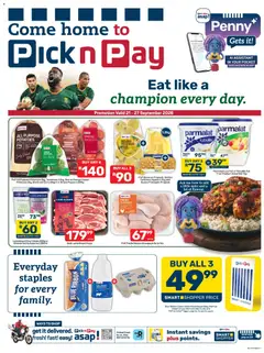 Pick n Pay specials catalogue – valid from 21/09/2026