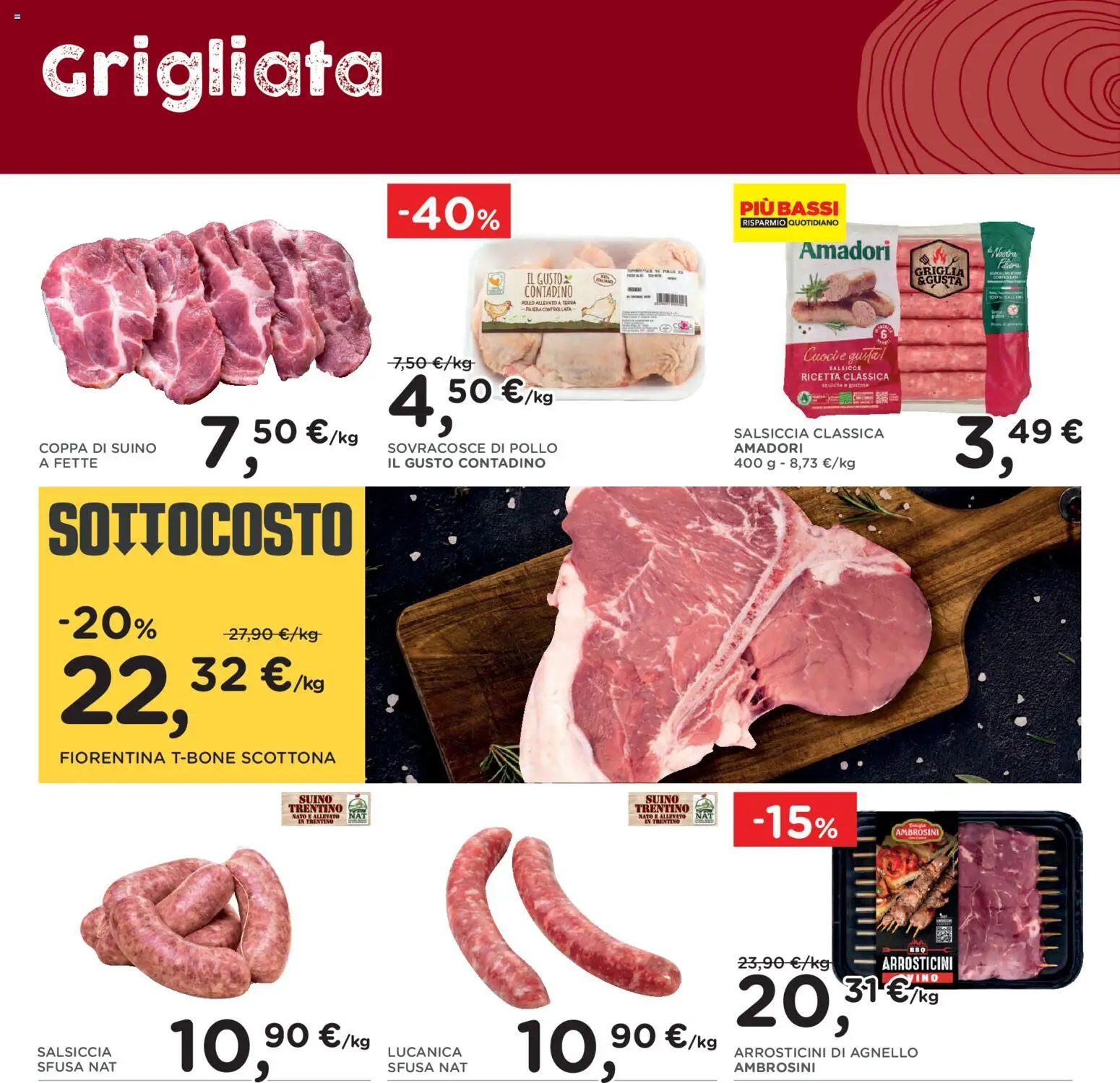 Volantino Poli del 29/07/2026 | Pagina: 6 | Prodotti: Pollo, Vino, Arrosticini, Terra