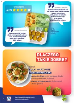 Pogląd oferty "Aldi Gazetka - Wielki test" - ważna od 04.11.2024 | Strona: 34 | Produkty: Białko